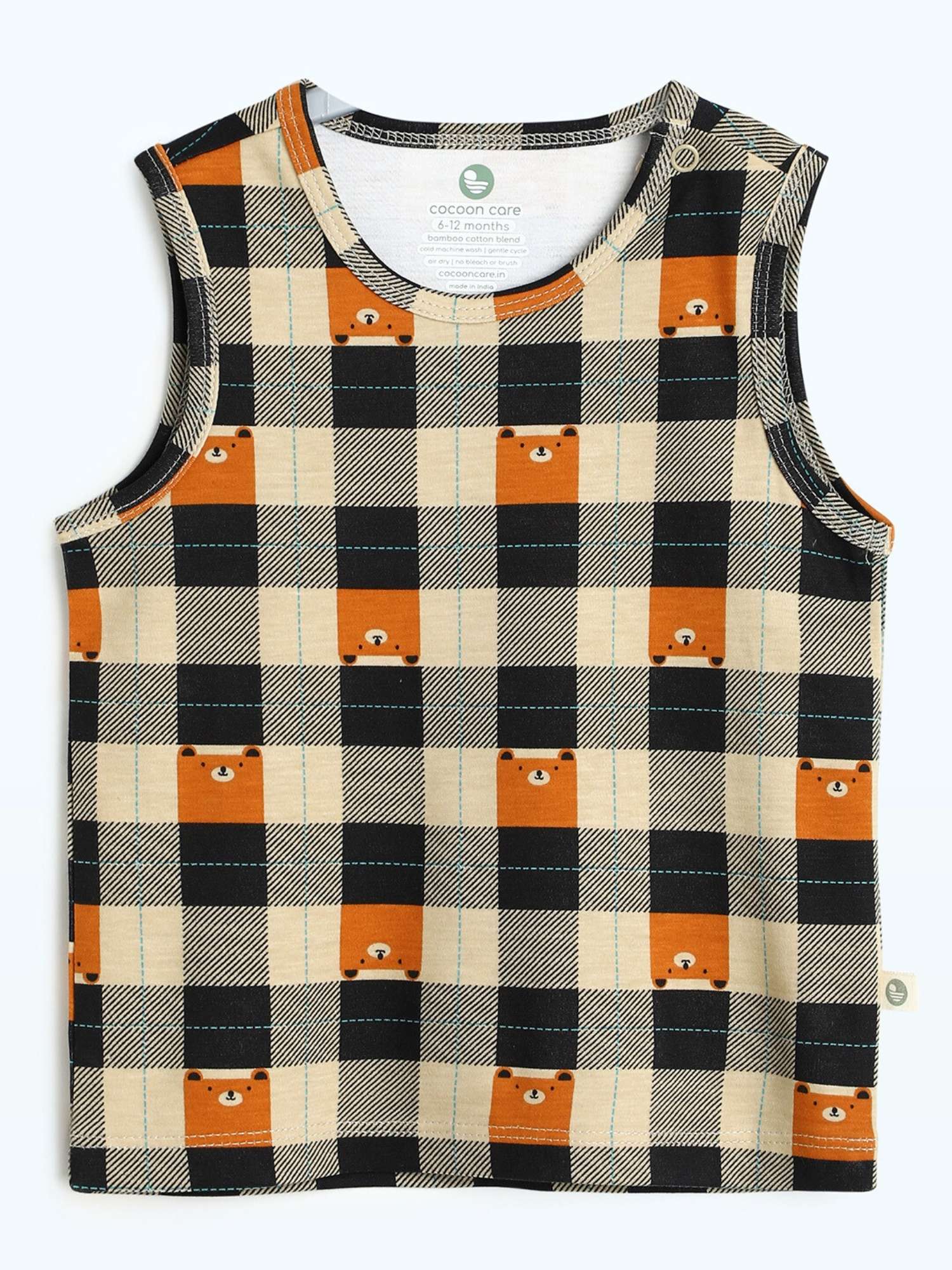 bamboo knit vest short set