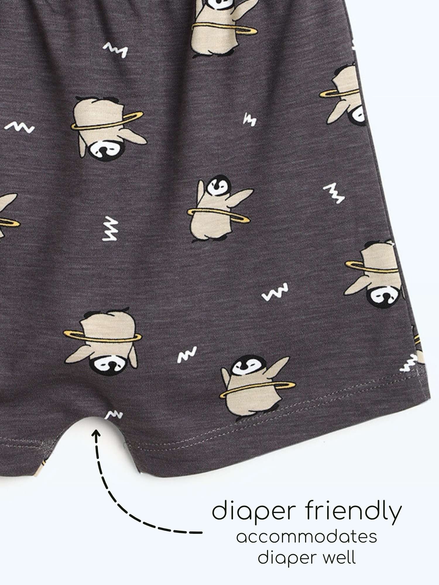 bamboo knit vest short set