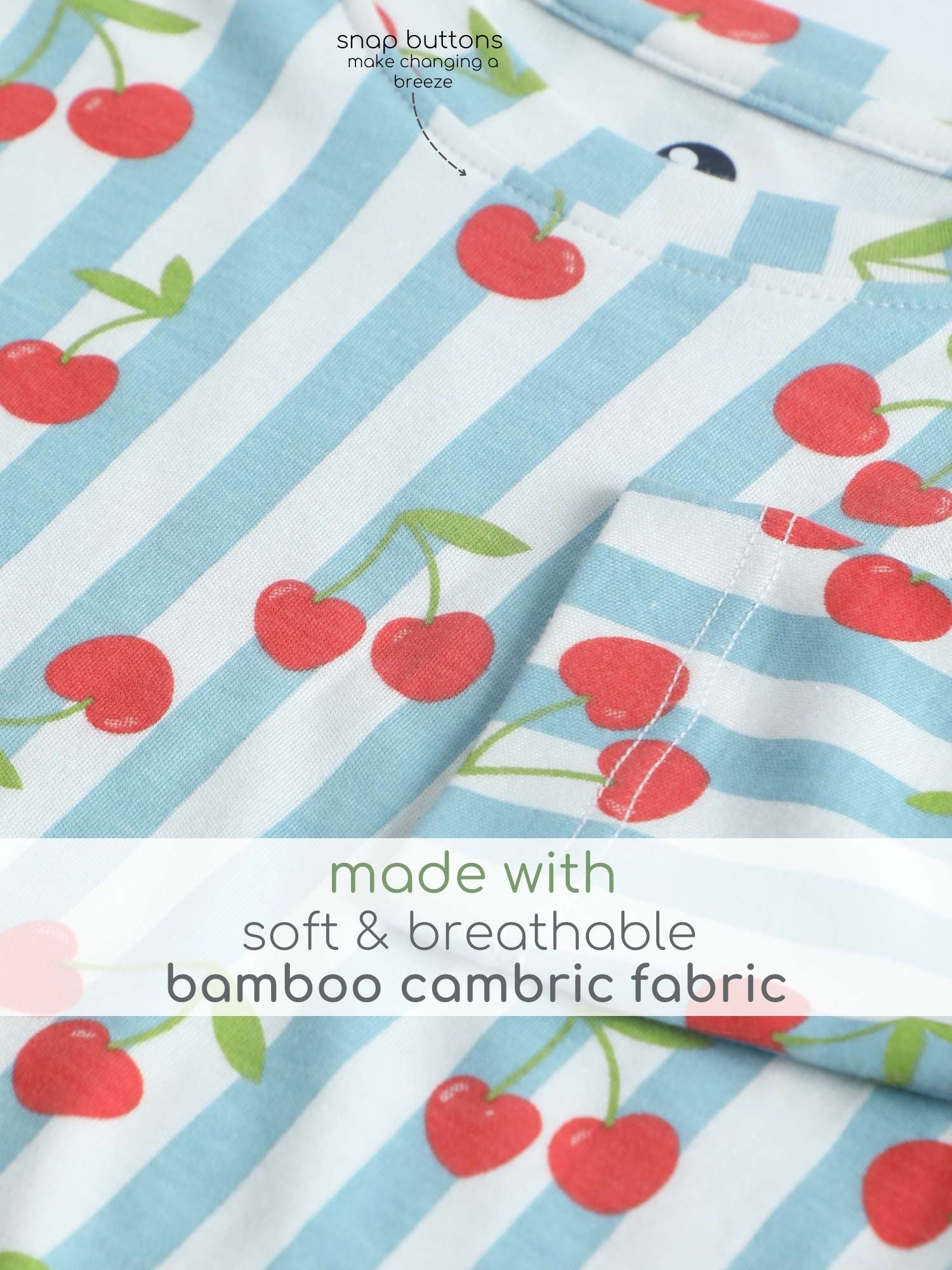 bamboo long sleeve pajama co-ord set