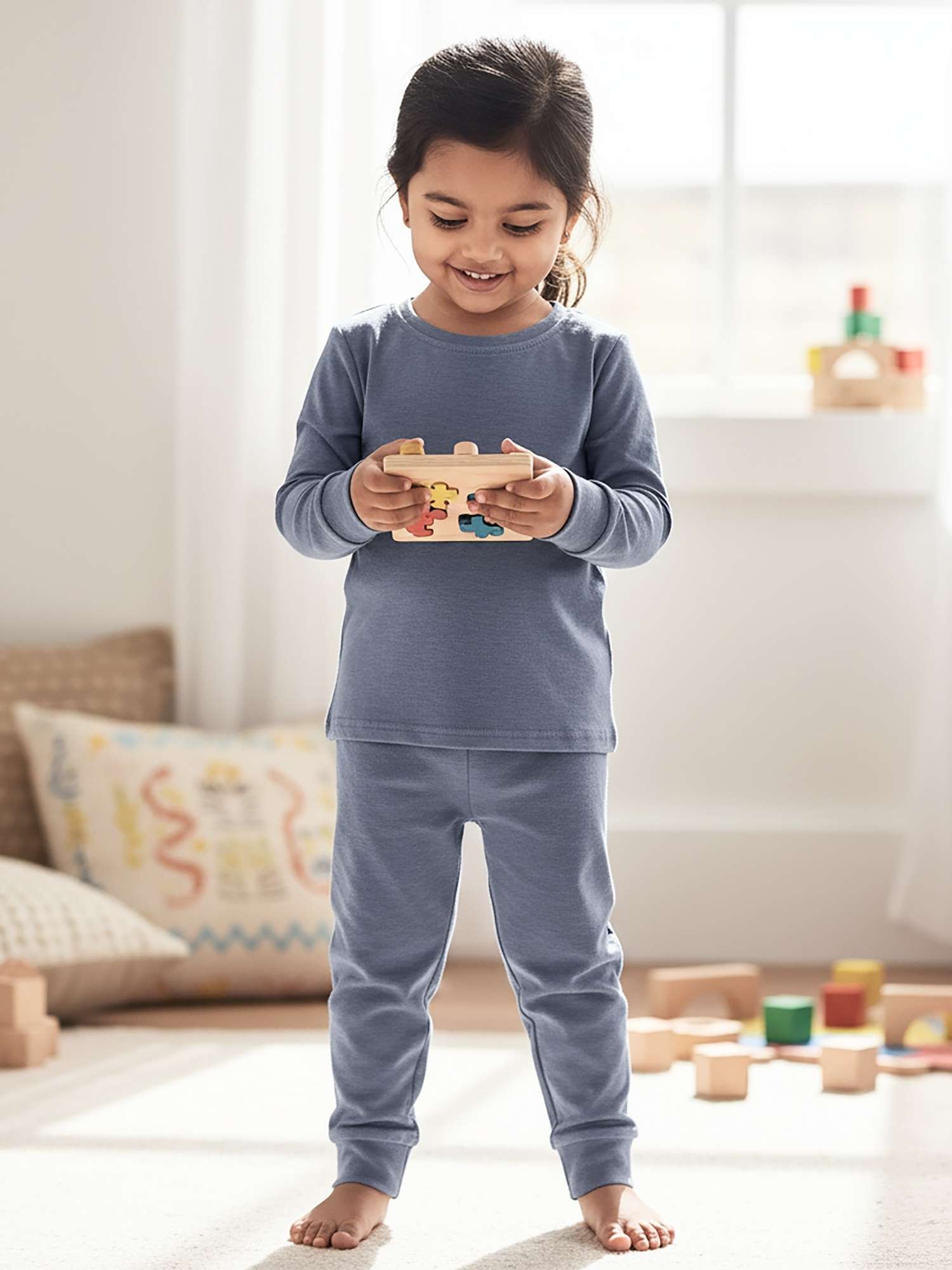 bamboo long sleeve t-shirt pack of 3 set 1