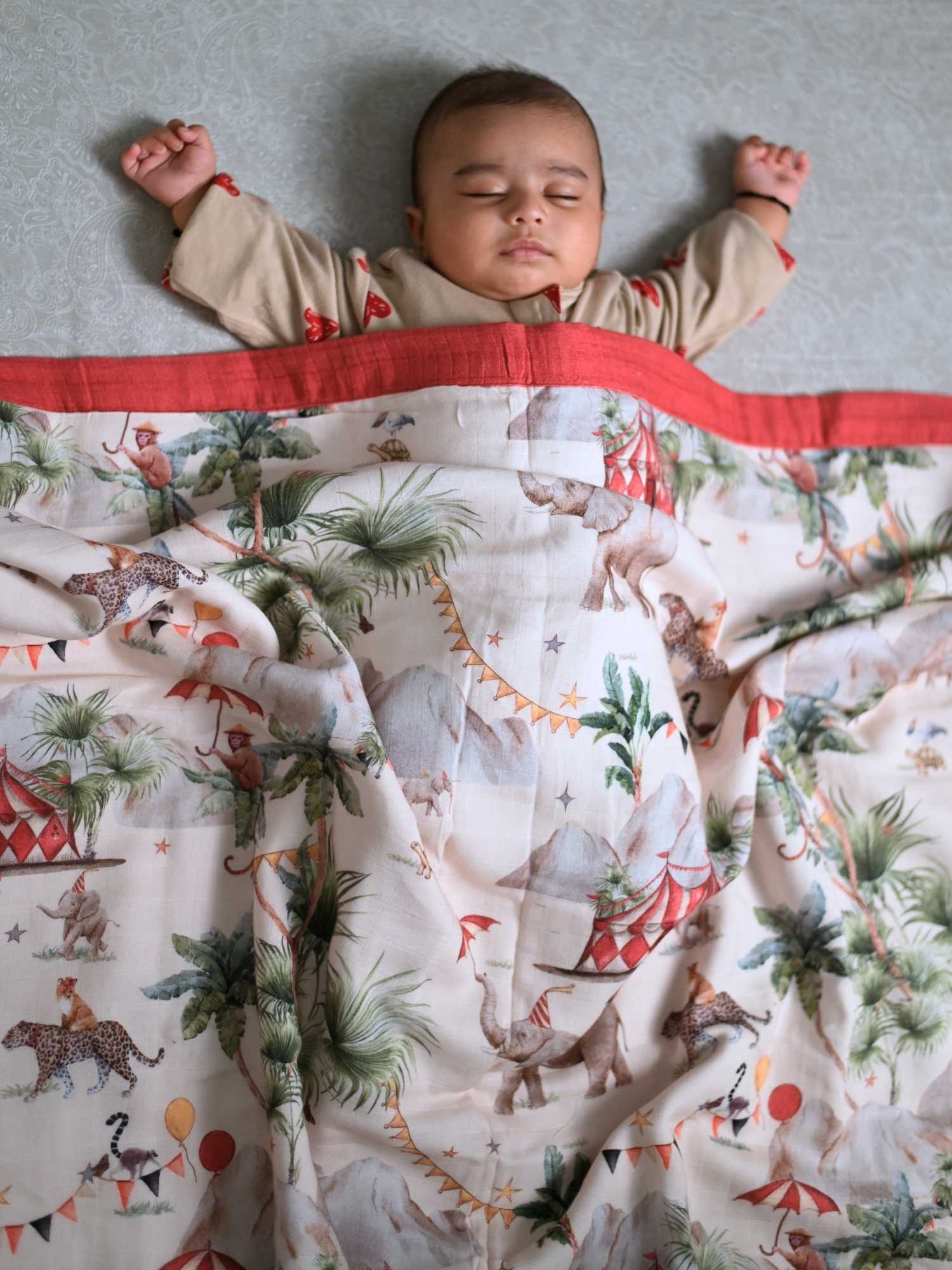 bamboo muslin baby blanket