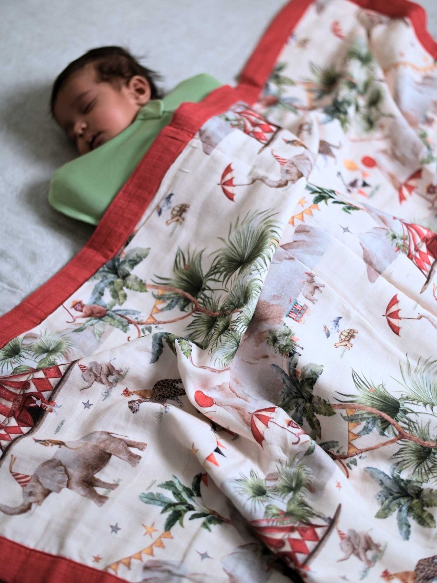 bamboo muslin baby blanket