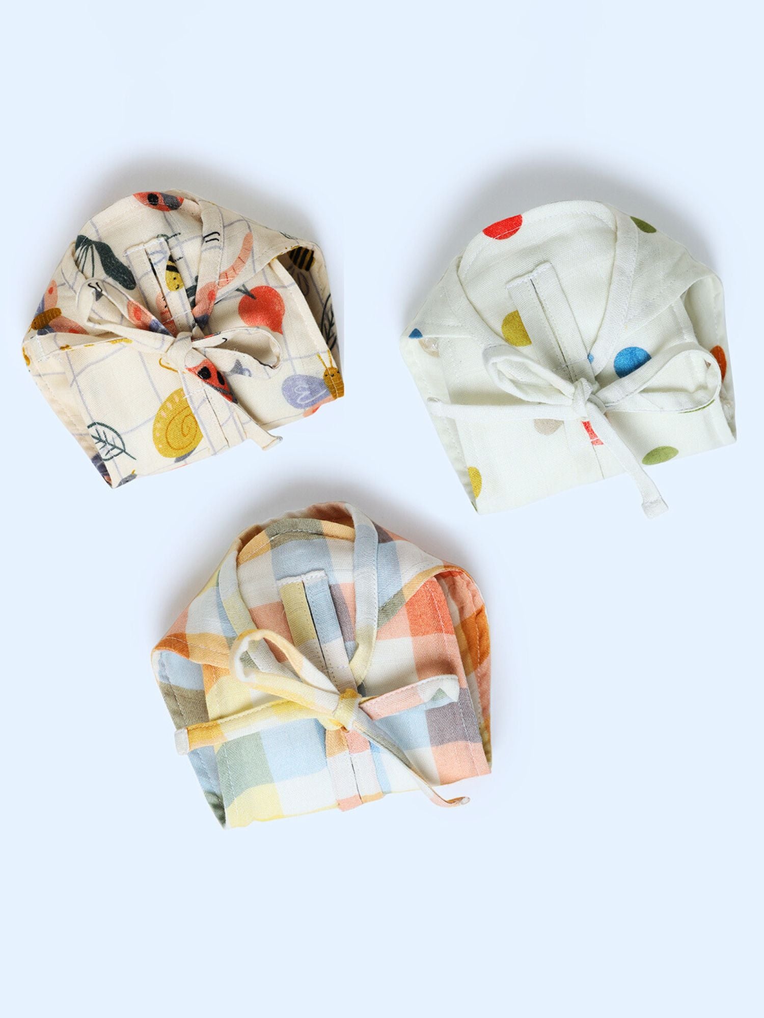 bamboo muslin nappy pack of 3