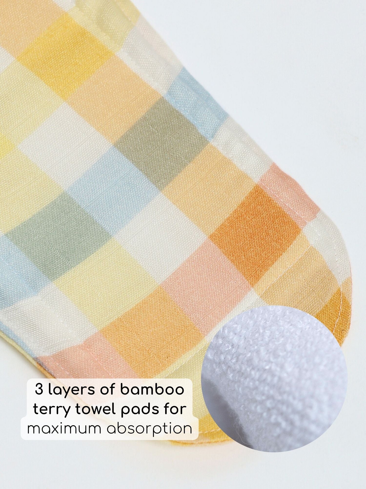 bamboo muslin nappy pack of 3
