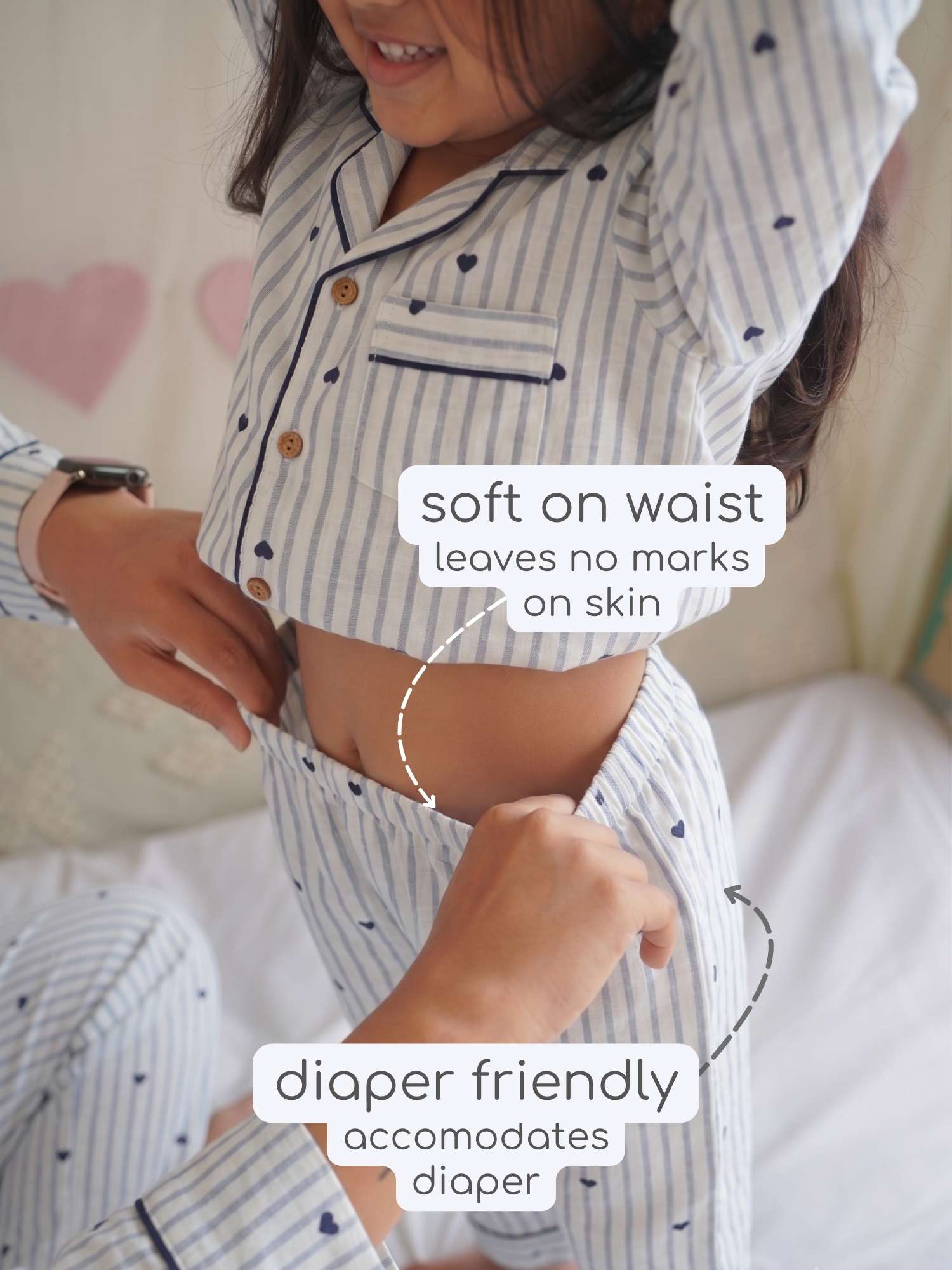bamboo muslin nightsuit set