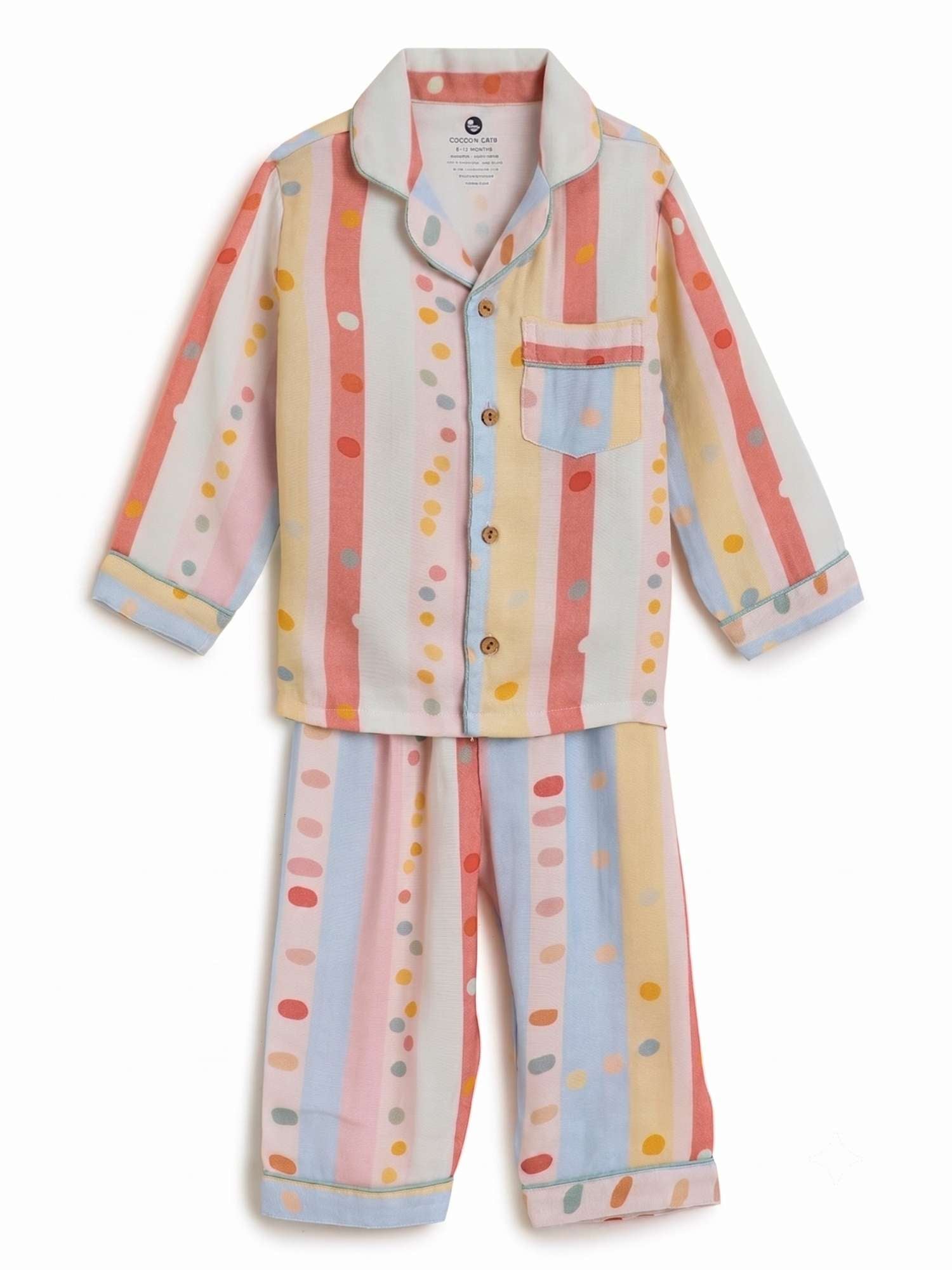 bamboo muslin nightsuit set