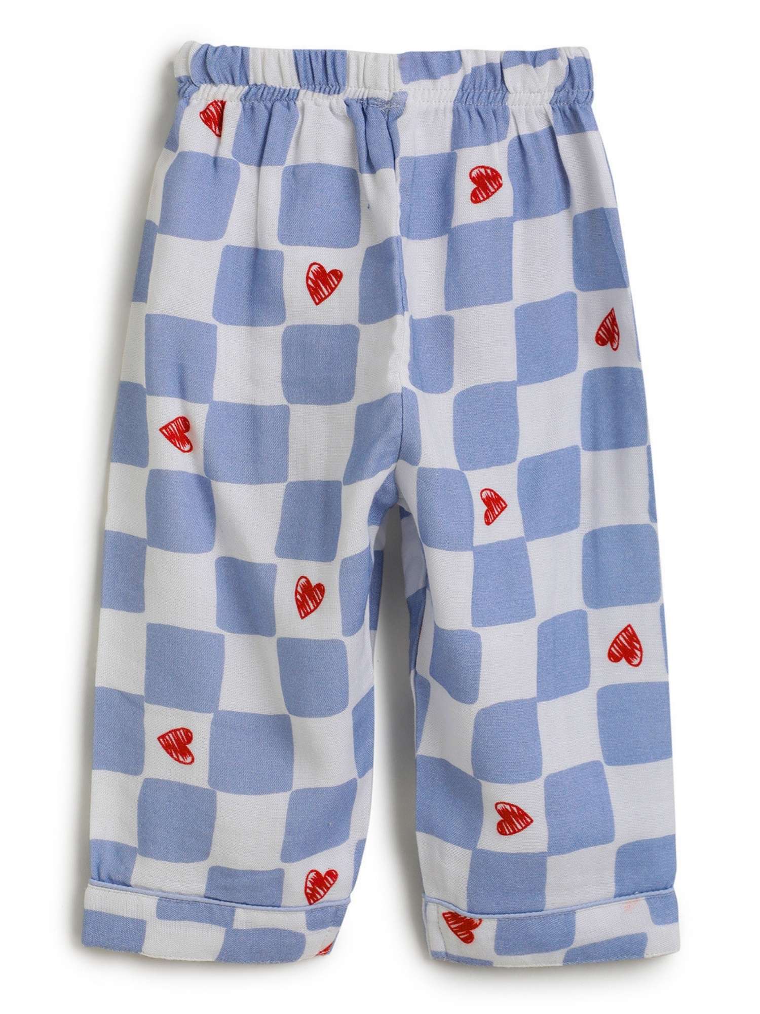 bamboo muslin nightsuit set
