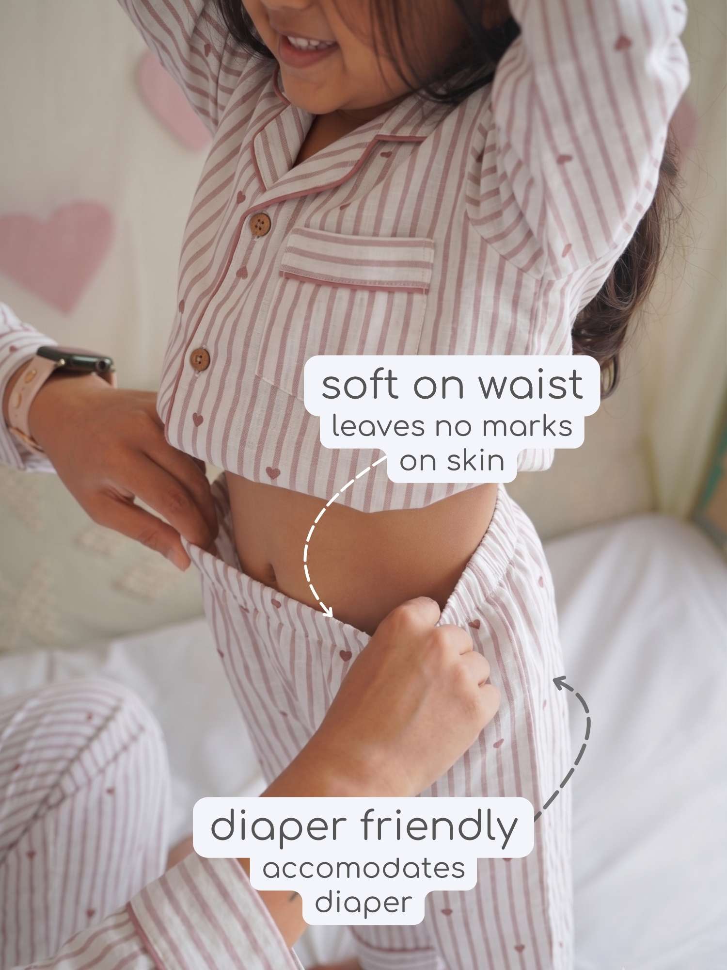bamboo muslin nightsuit set