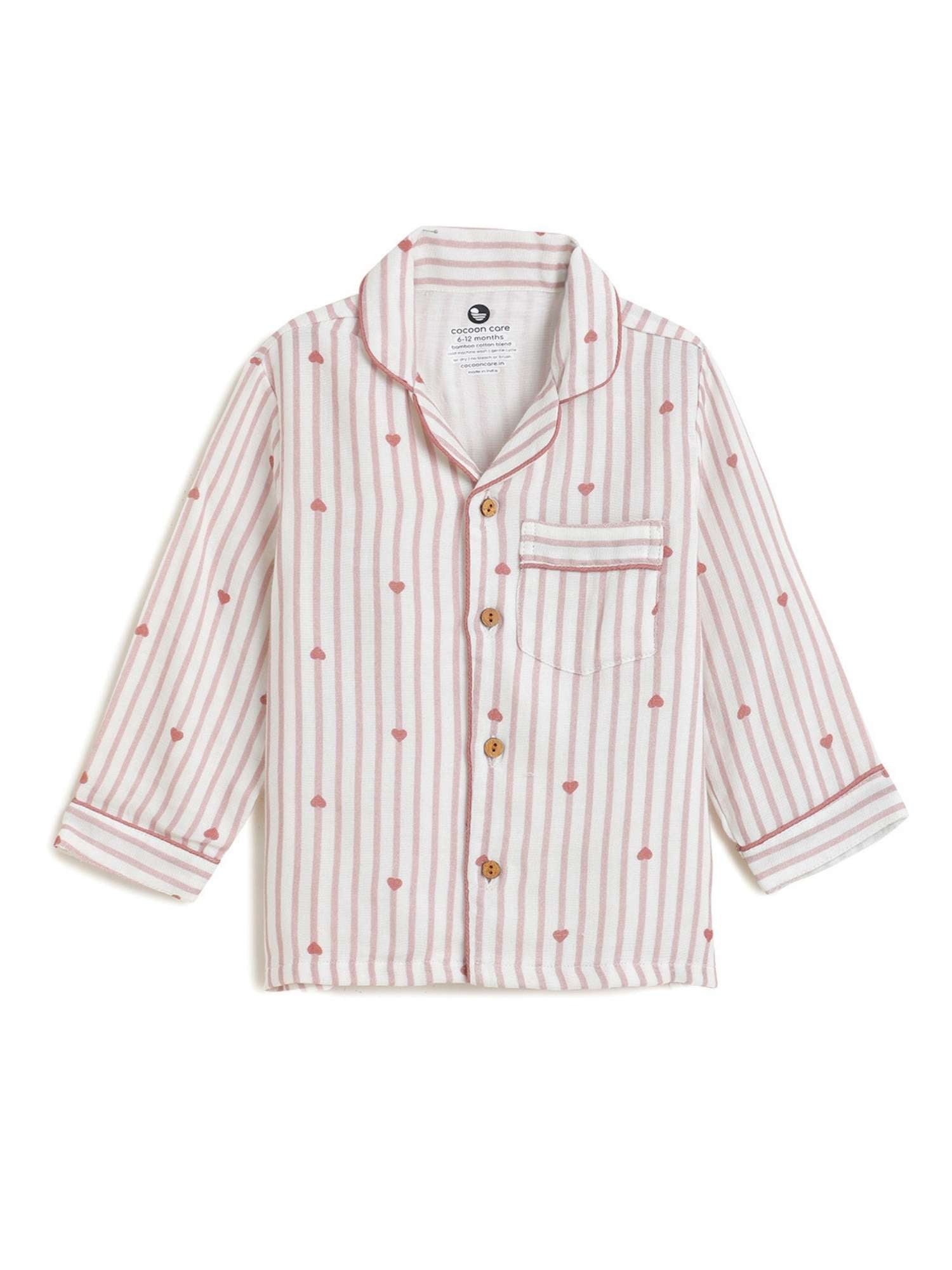 bamboo muslin nightsuit set