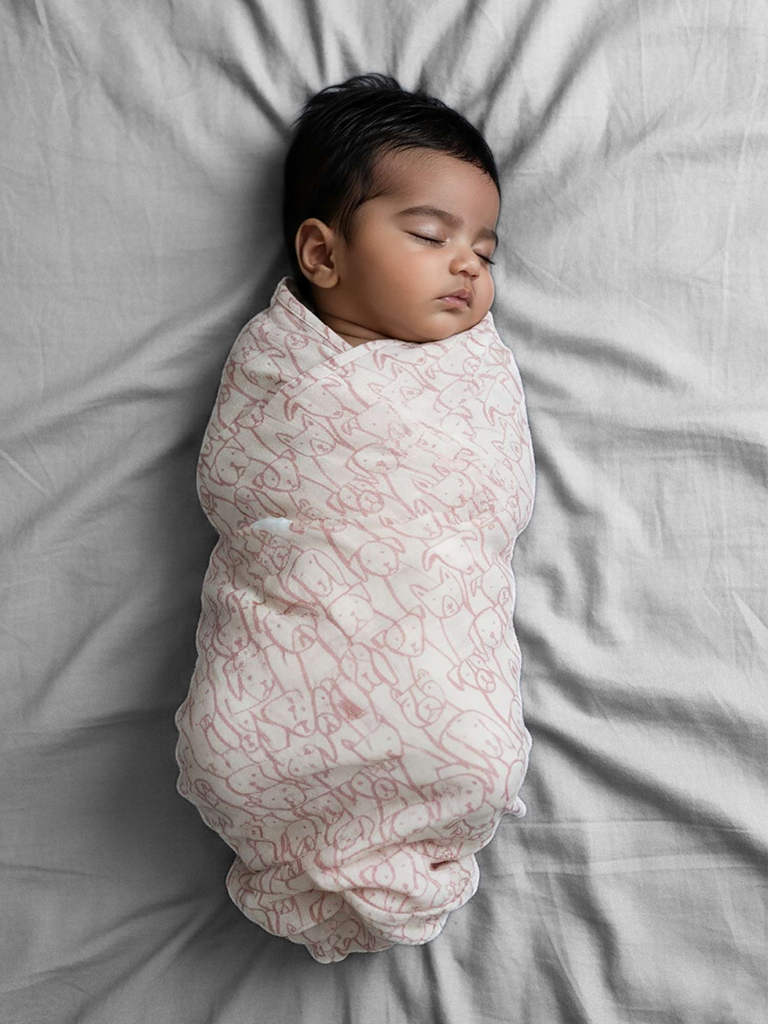 bamboo muslin swaddle - into the wild
