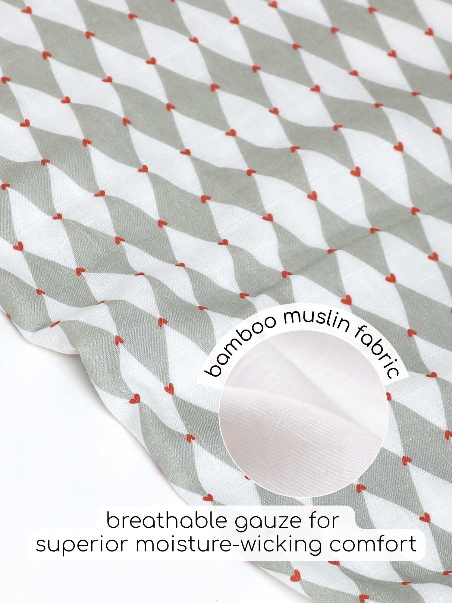 bamboo muslin swaddle pack of 2