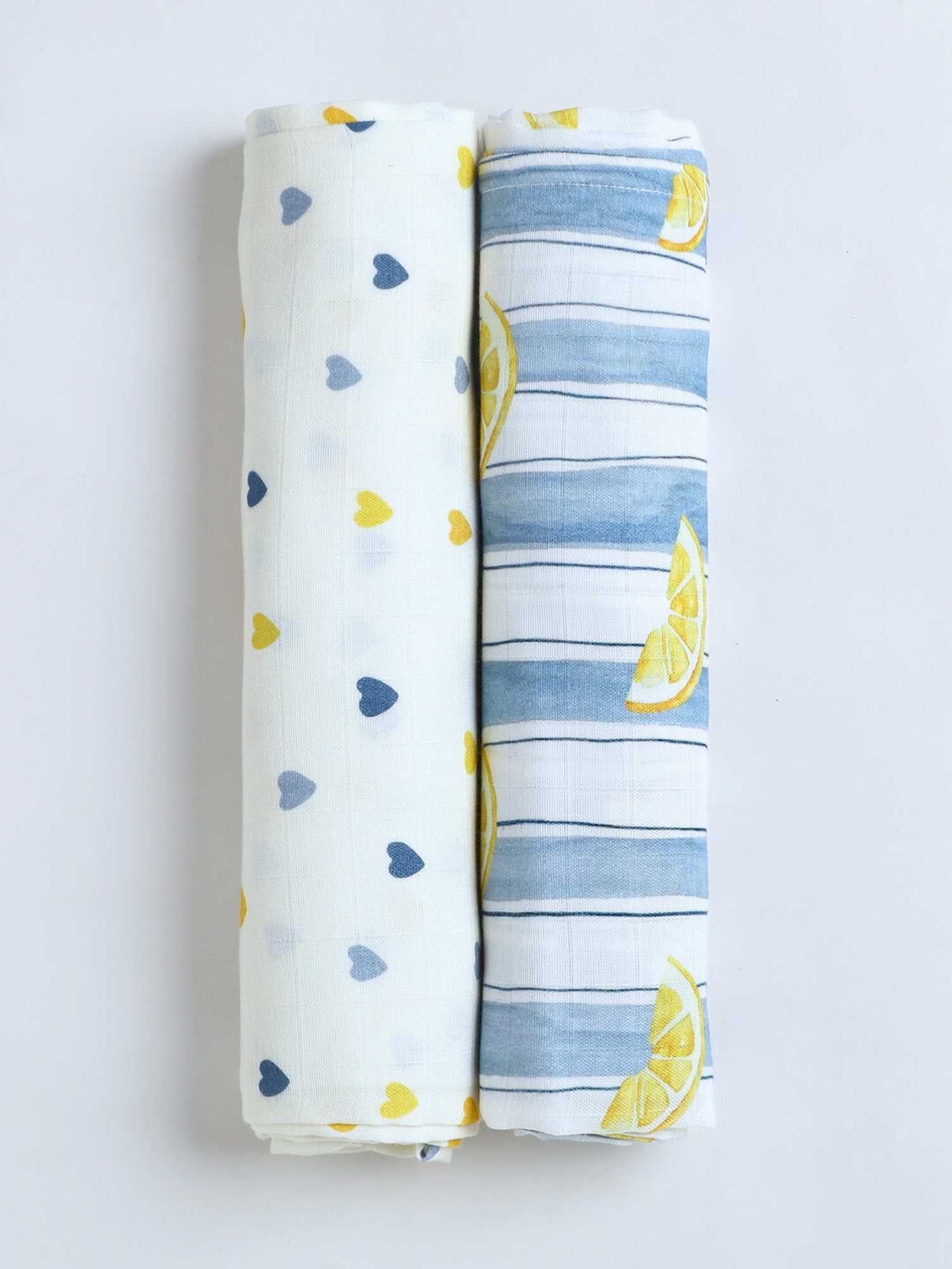 bamboo muslin swaddle pack of 2