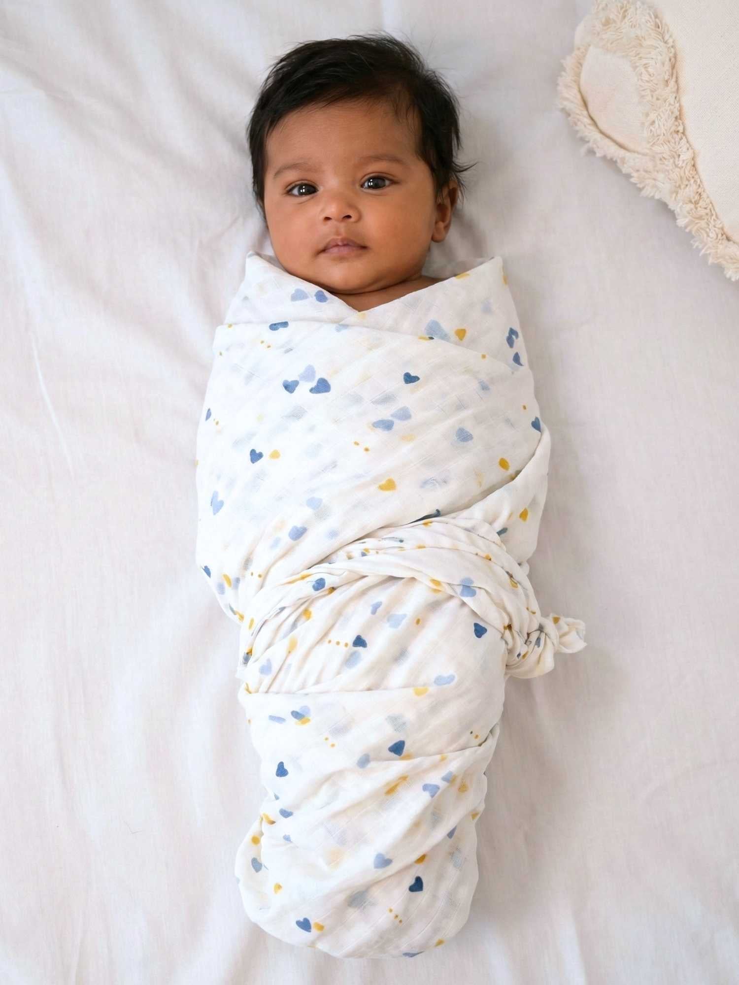 bamboo muslin swaddle pack of 2