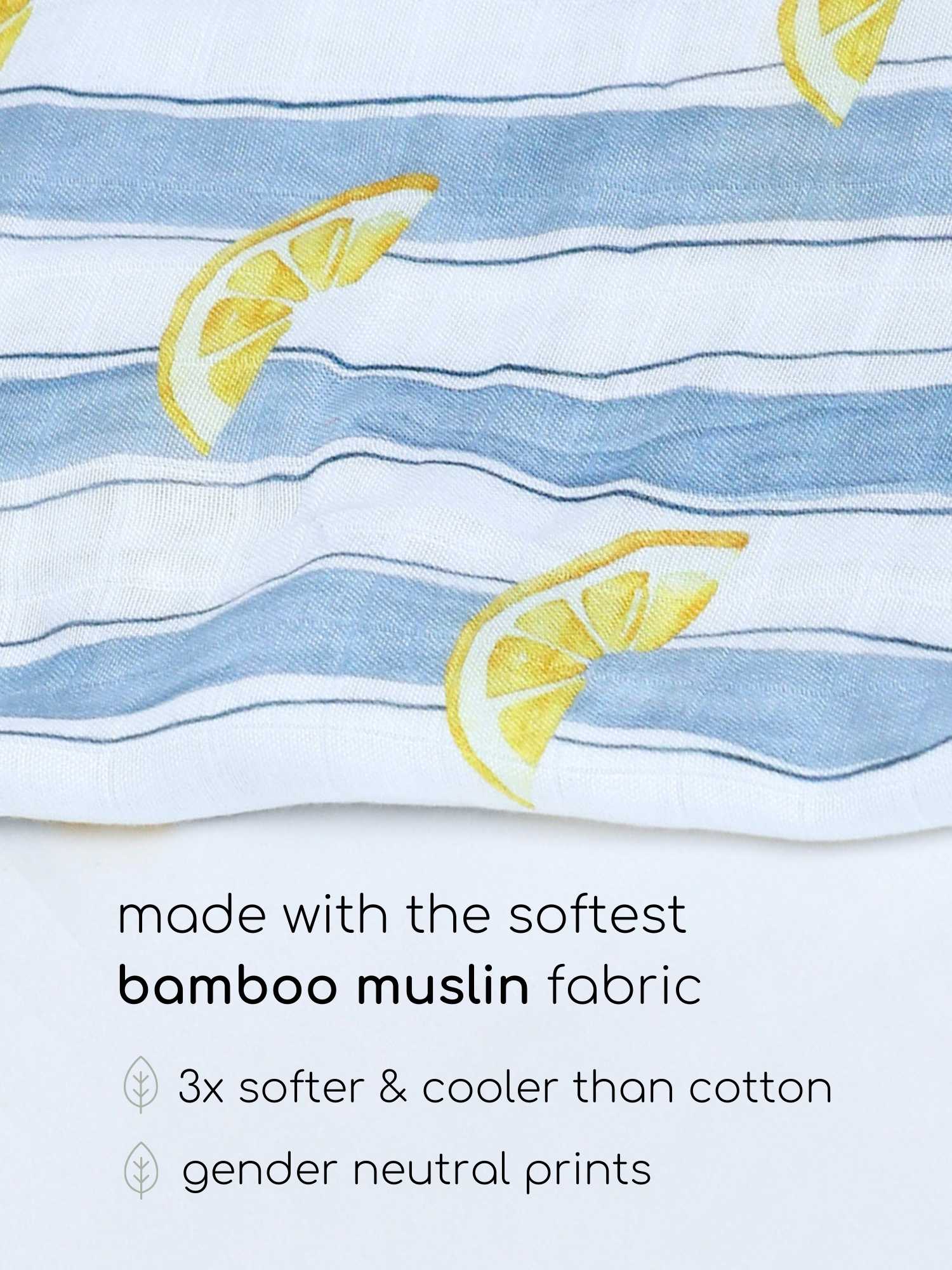 bamboo muslin swaddle pack of 2