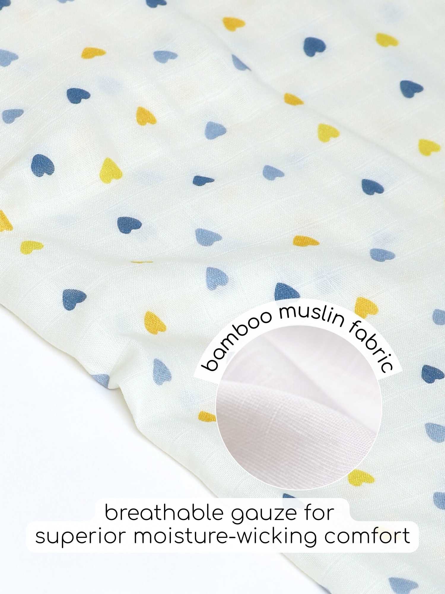 bamboo muslin swaddle pack of 2