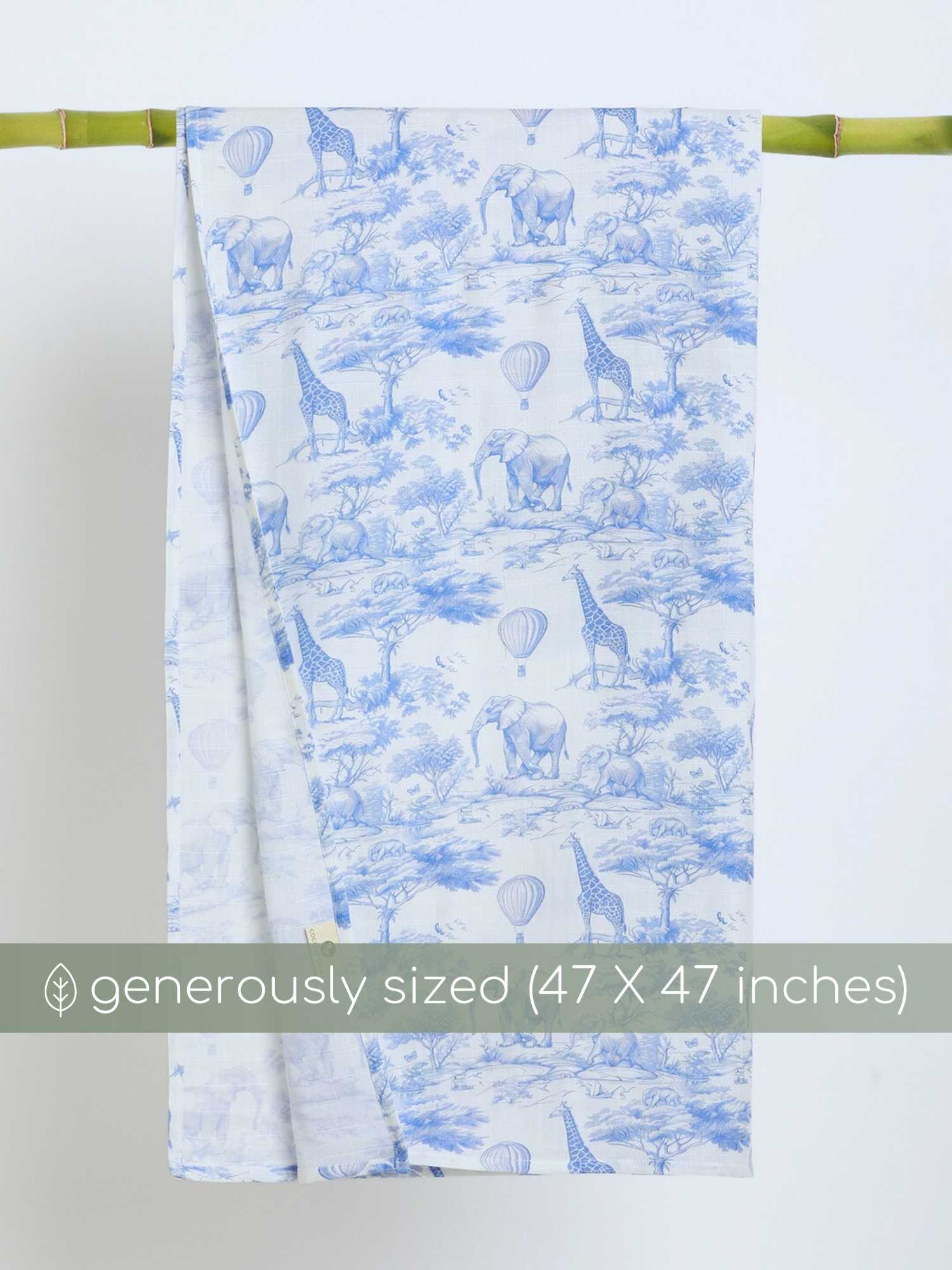 bamboo muslin swaddle pack of 2