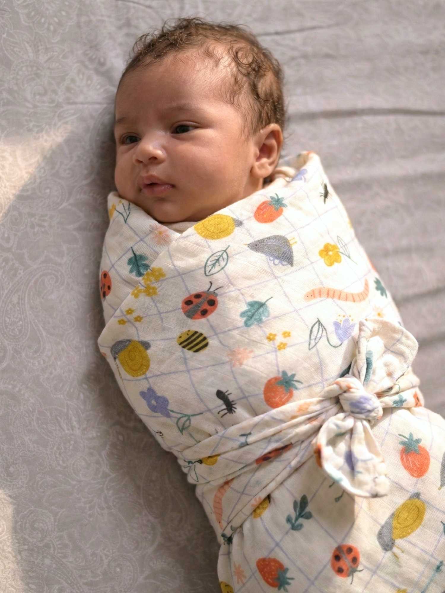 bamboo muslin swaddle pack of 2