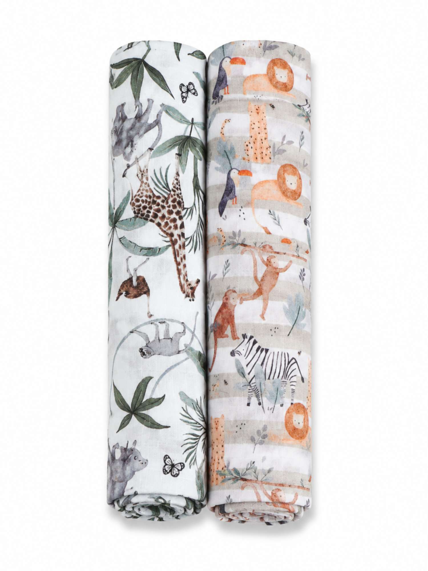 bamboo muslin swaddle pack of 2