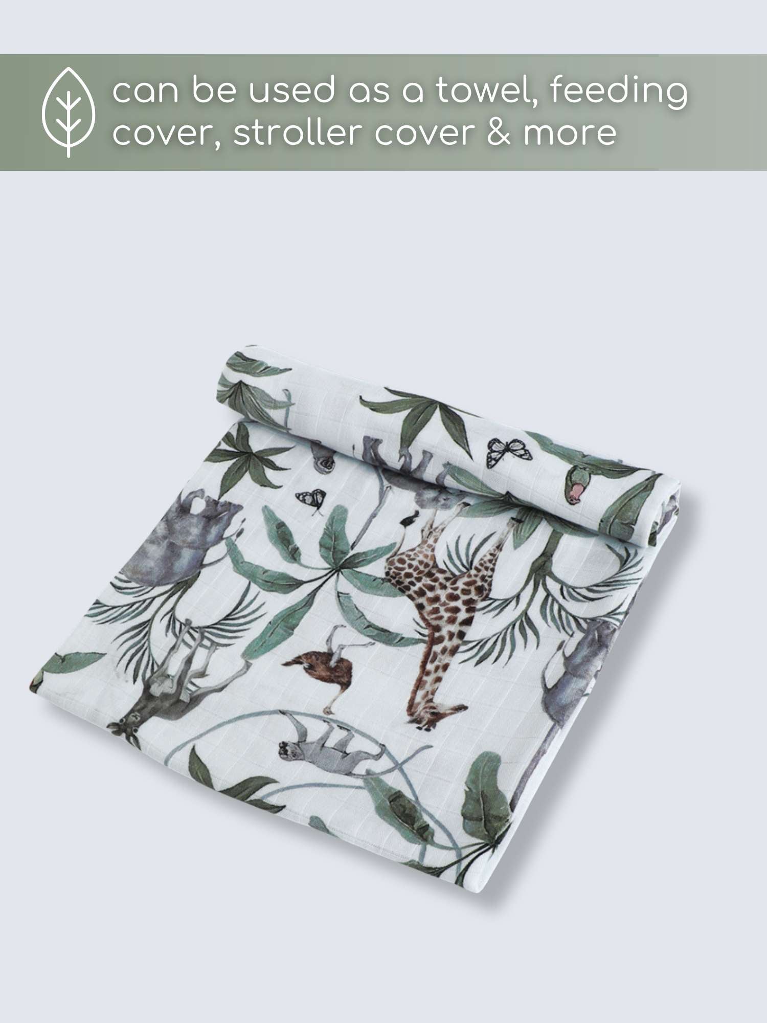 bamboo muslin swaddle pack of 2