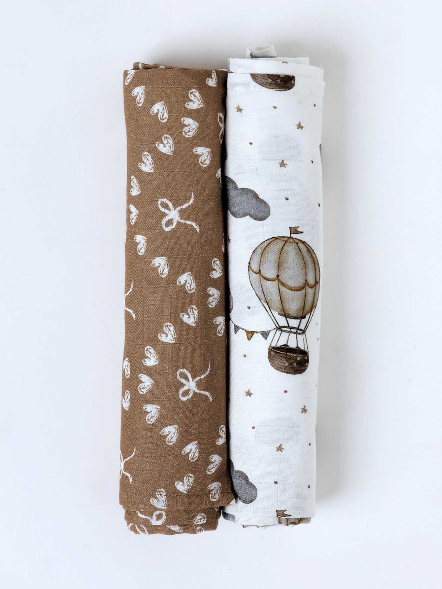 bamboo muslin swaddle pack of 2