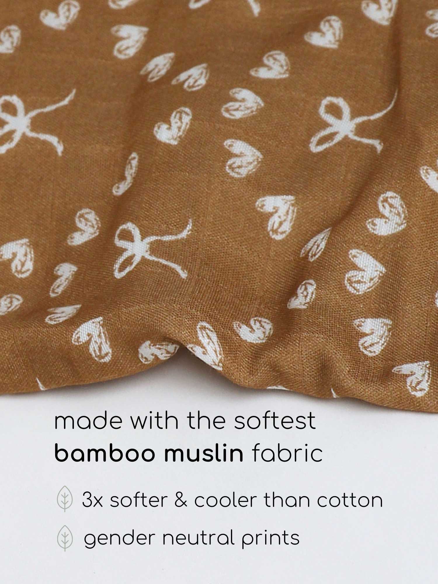bamboo muslin swaddle pack of 2