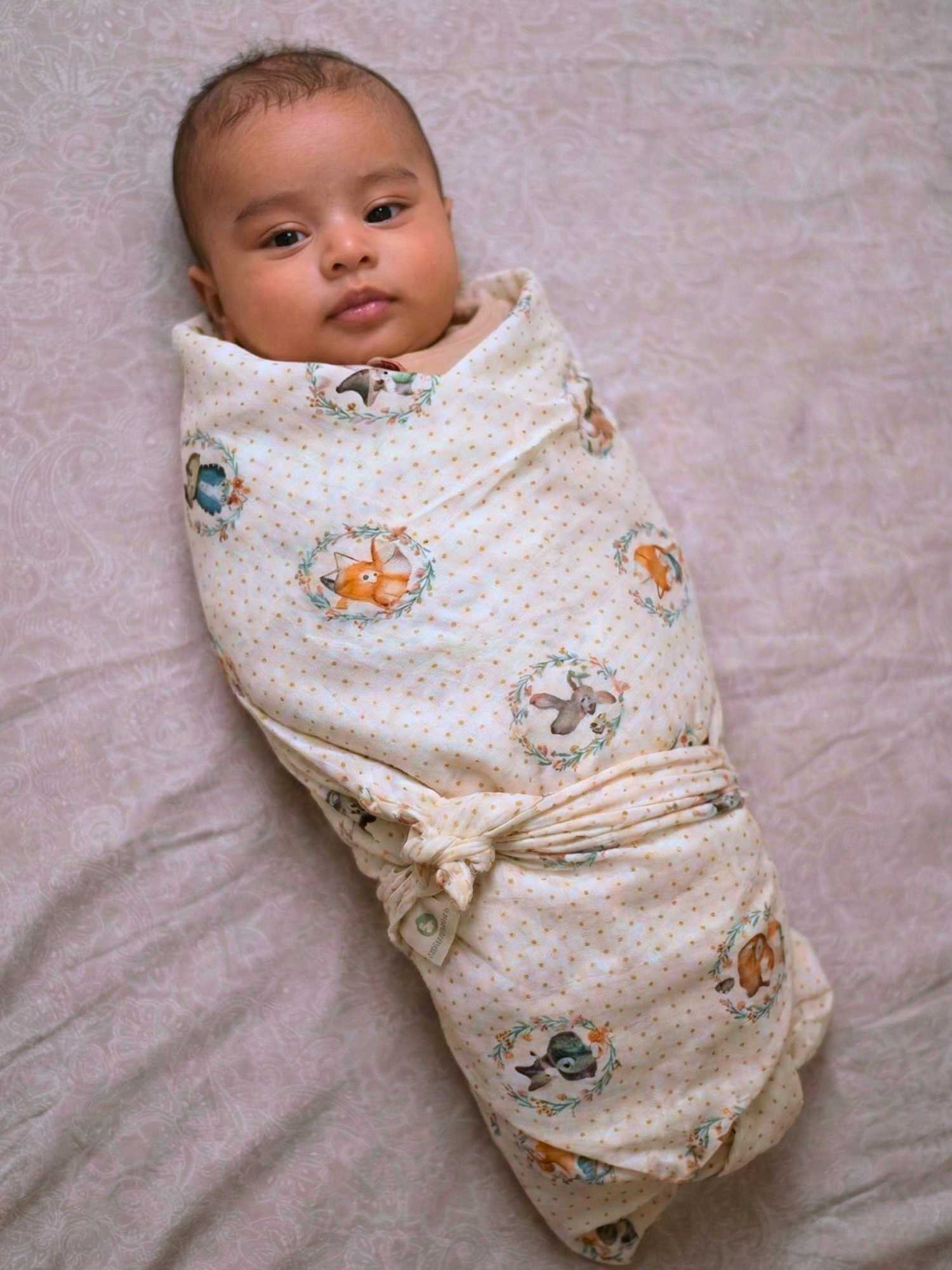 bamboo muslin swaddle pack of 2