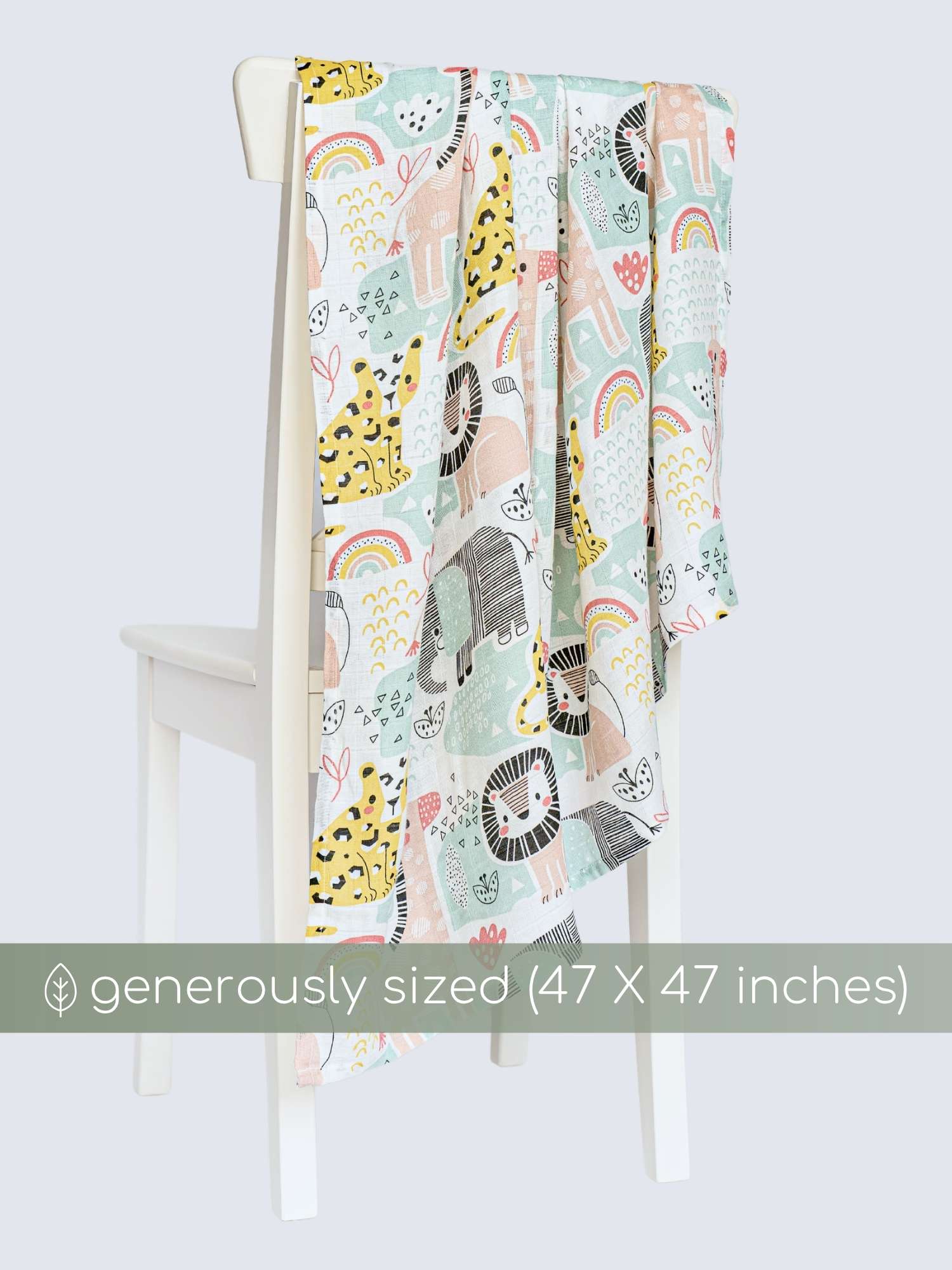 bamboo muslin swaddle pack of 2