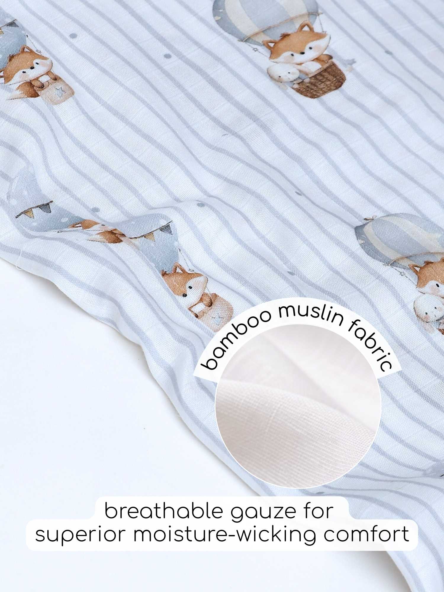 bamboo muslin swaddle pack of 2