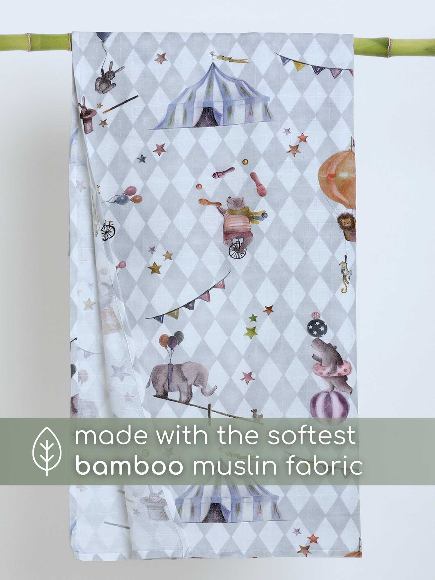bamboo muslin swaddle pack of 2