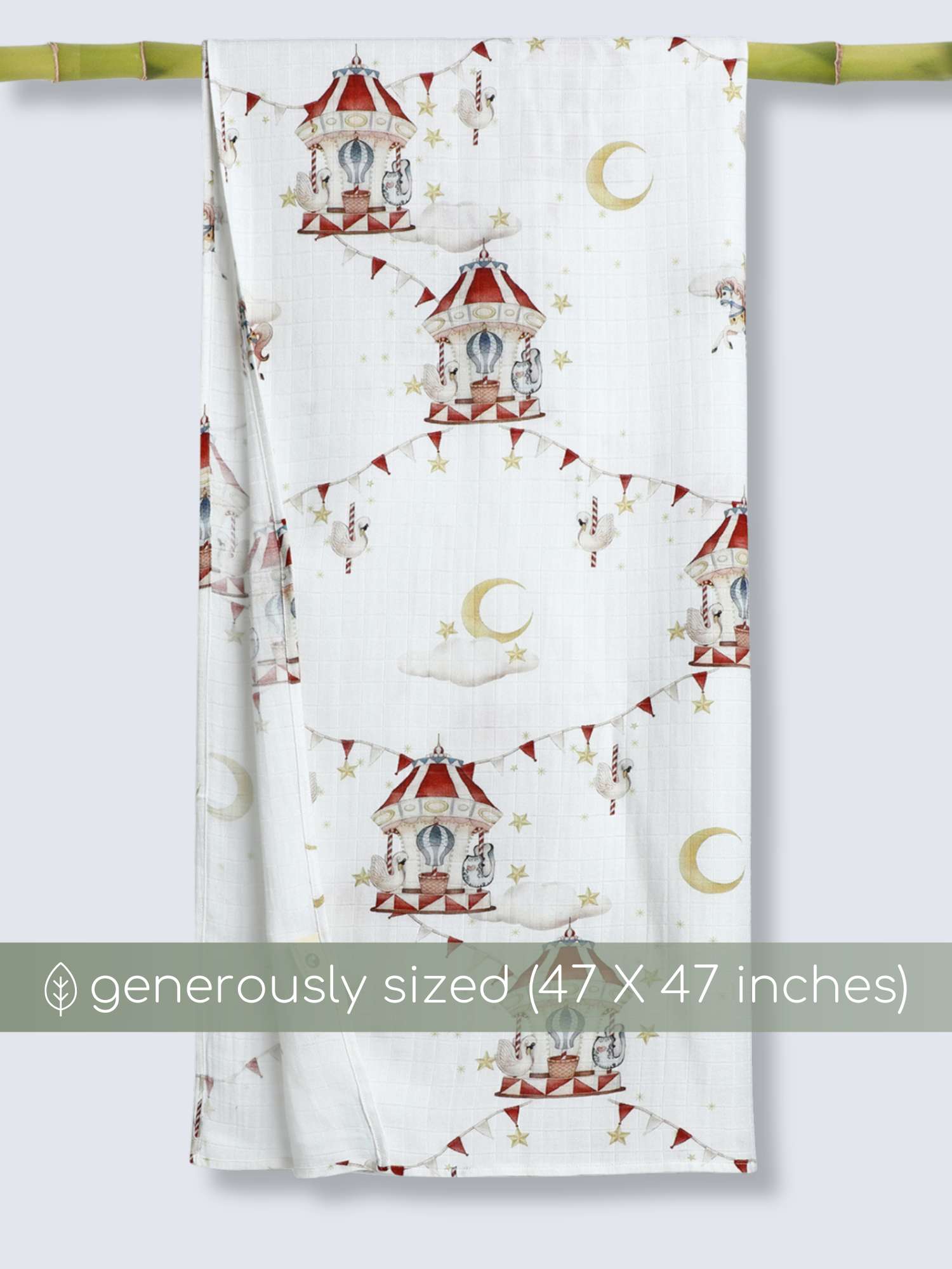 bamboo muslin swaddle pack of 2