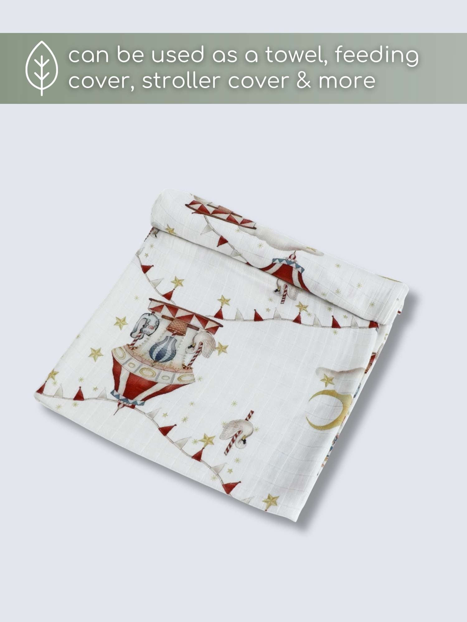bamboo muslin swaddle pack of 2