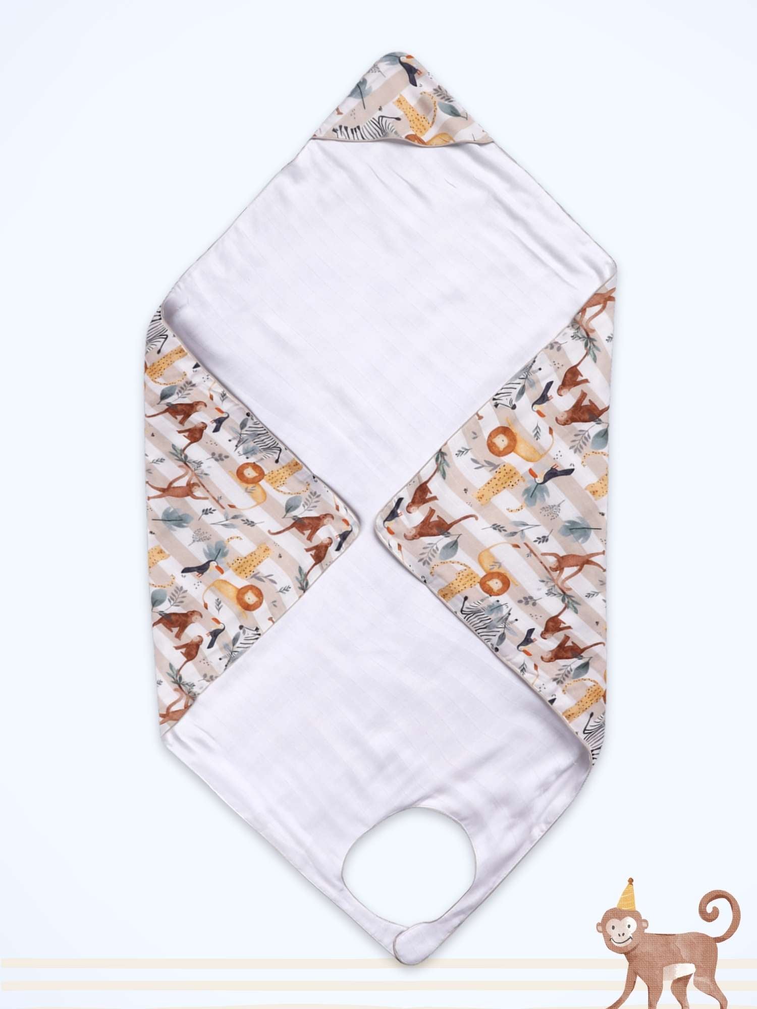 bamboo muslin 3-in-1 multi wrap towel