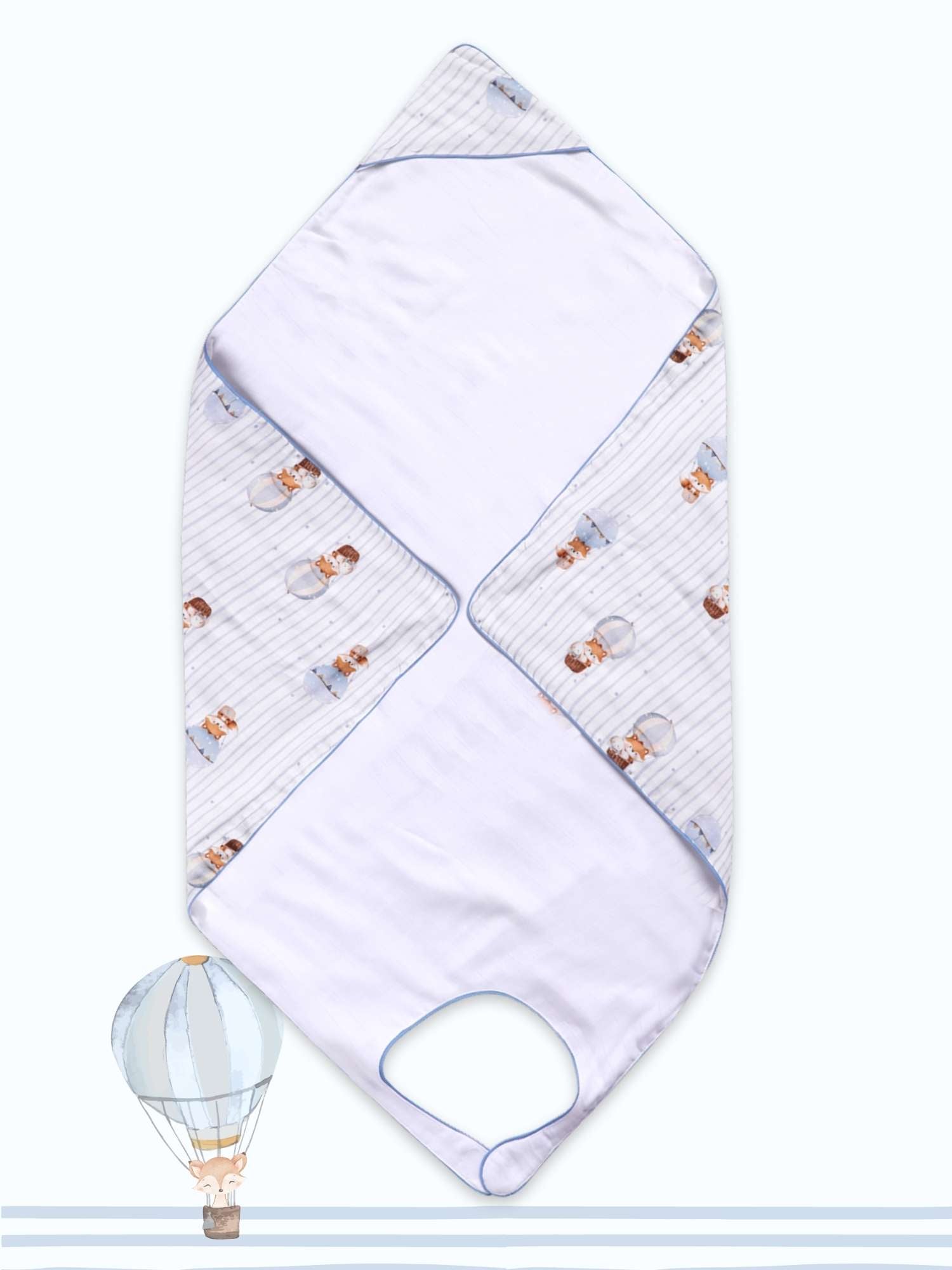 bamboo muslin 3-in-1 multi wrap towel