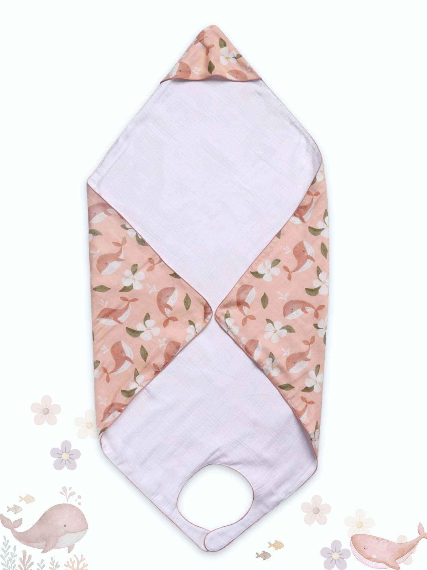 bamboo muslin 3-in-1 multi wrap towel