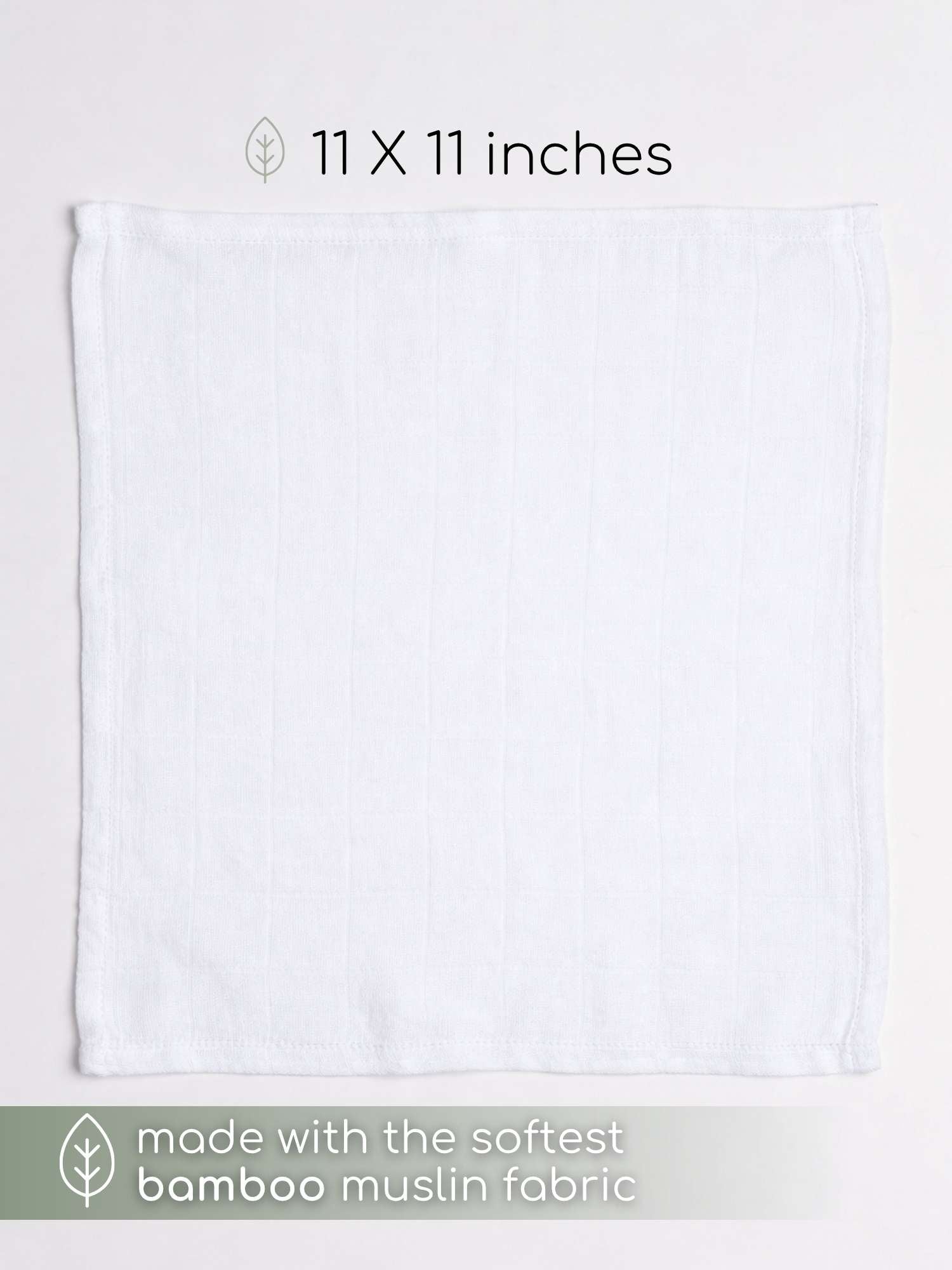 bamboo muslin wash cloth pack of 6