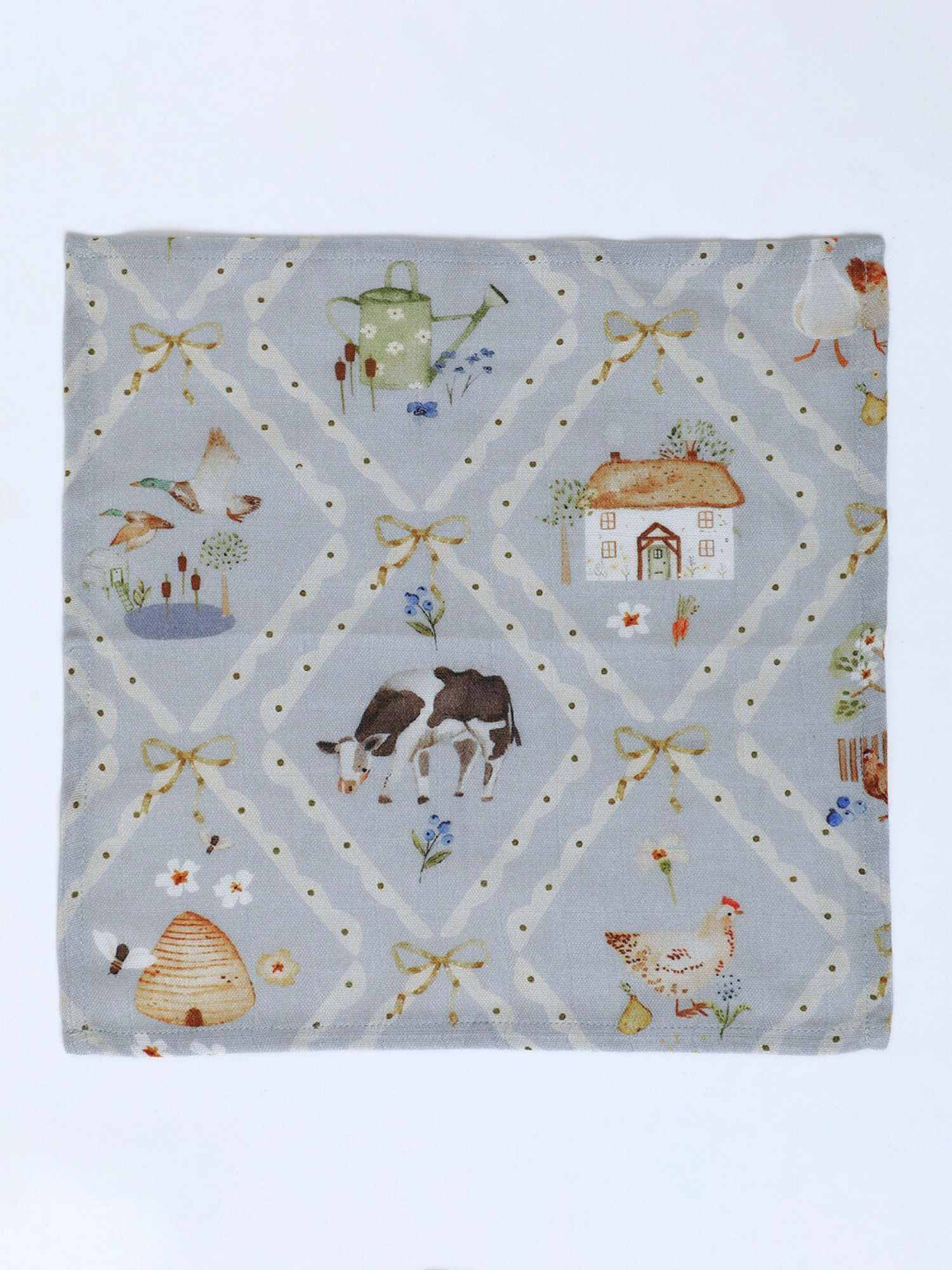 bamboo muslin wash cloth pack of 6