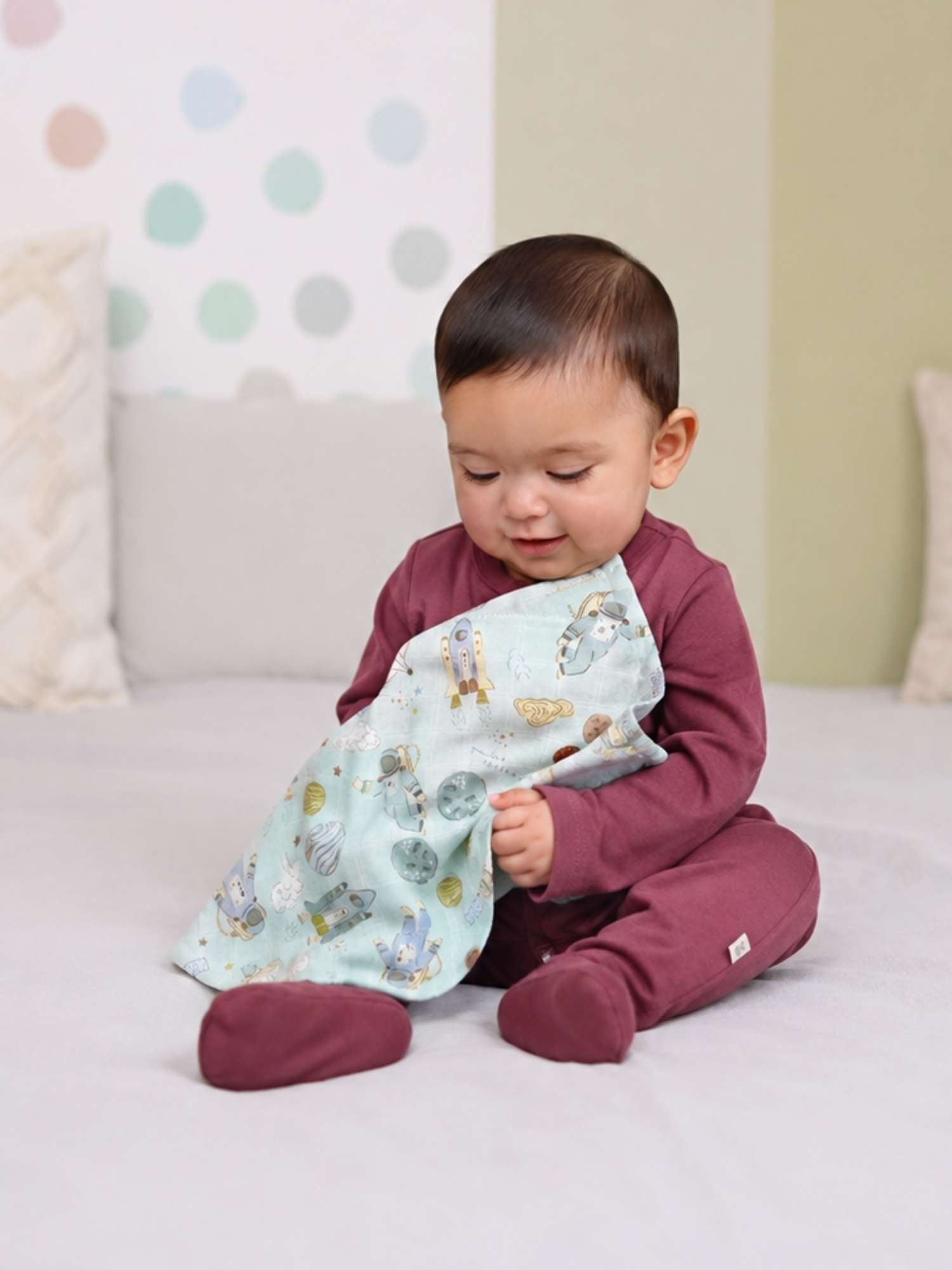 bamboo muslin wash cloth pack of 6