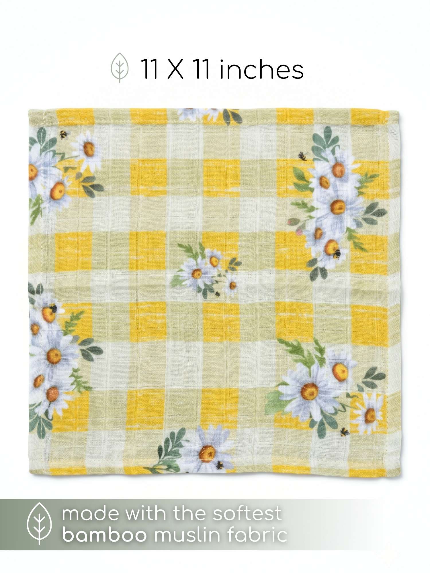 bamboo muslin wash cloth pack of 6