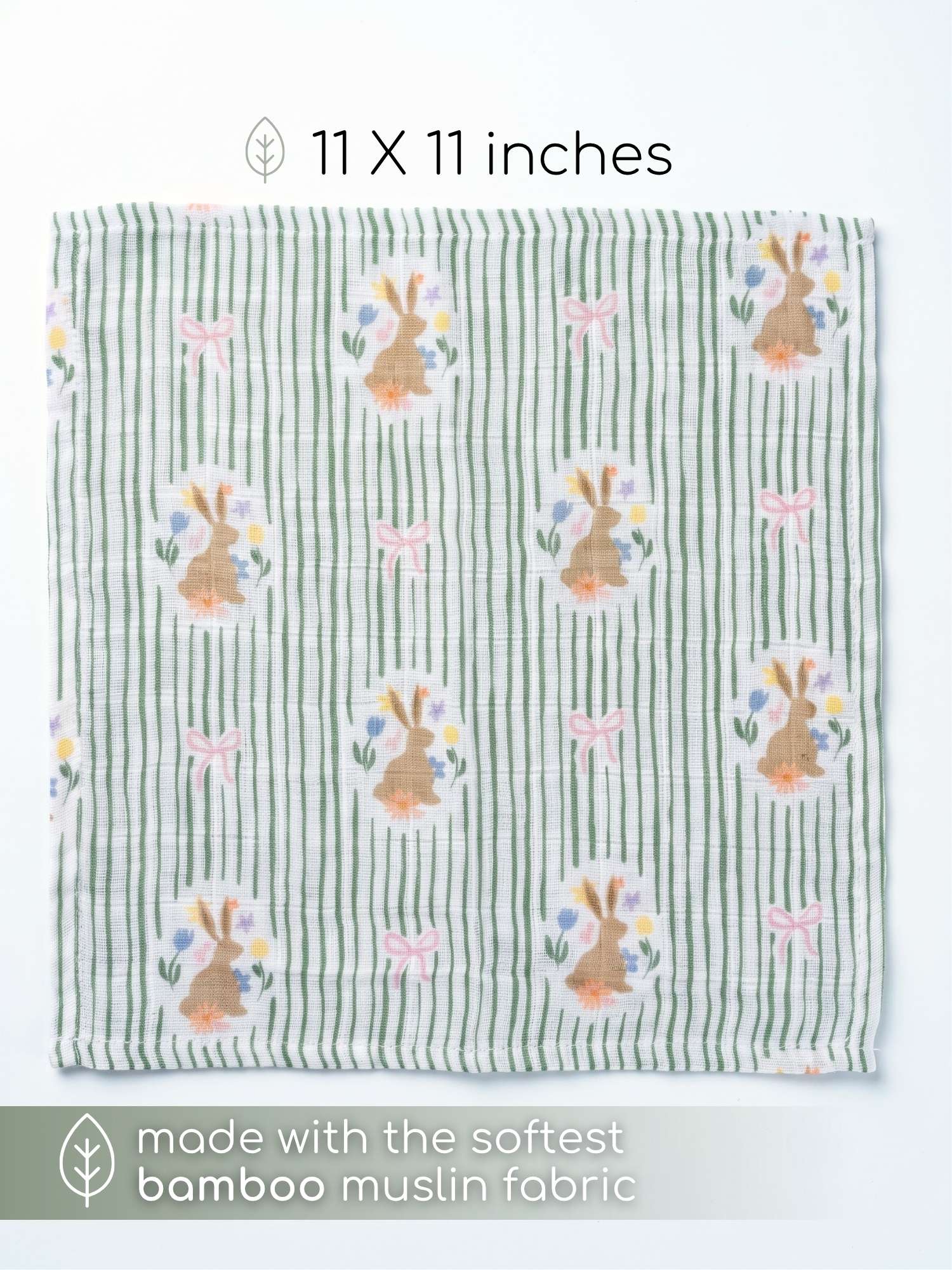 bamboo muslin wash cloth pack of 6
