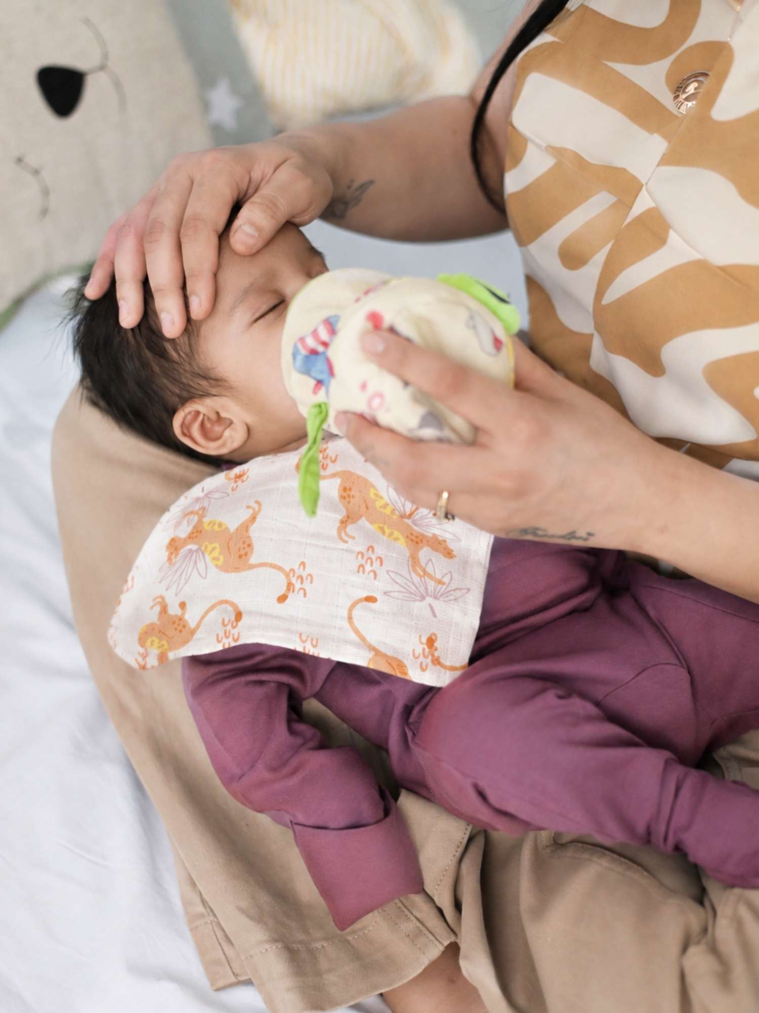 bamboo muslin wash cloth pack of 6