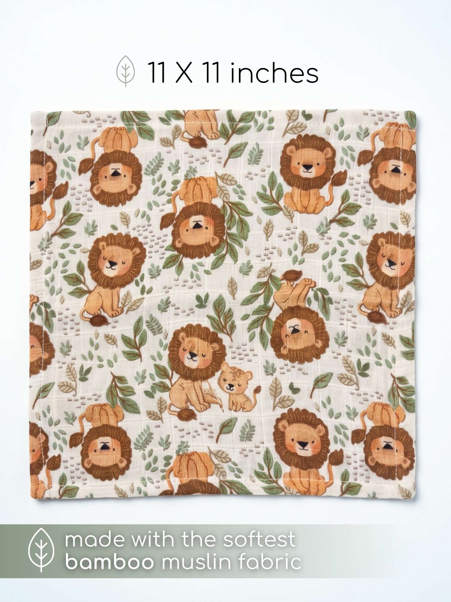 bamboo muslin wash cloth pack of 6