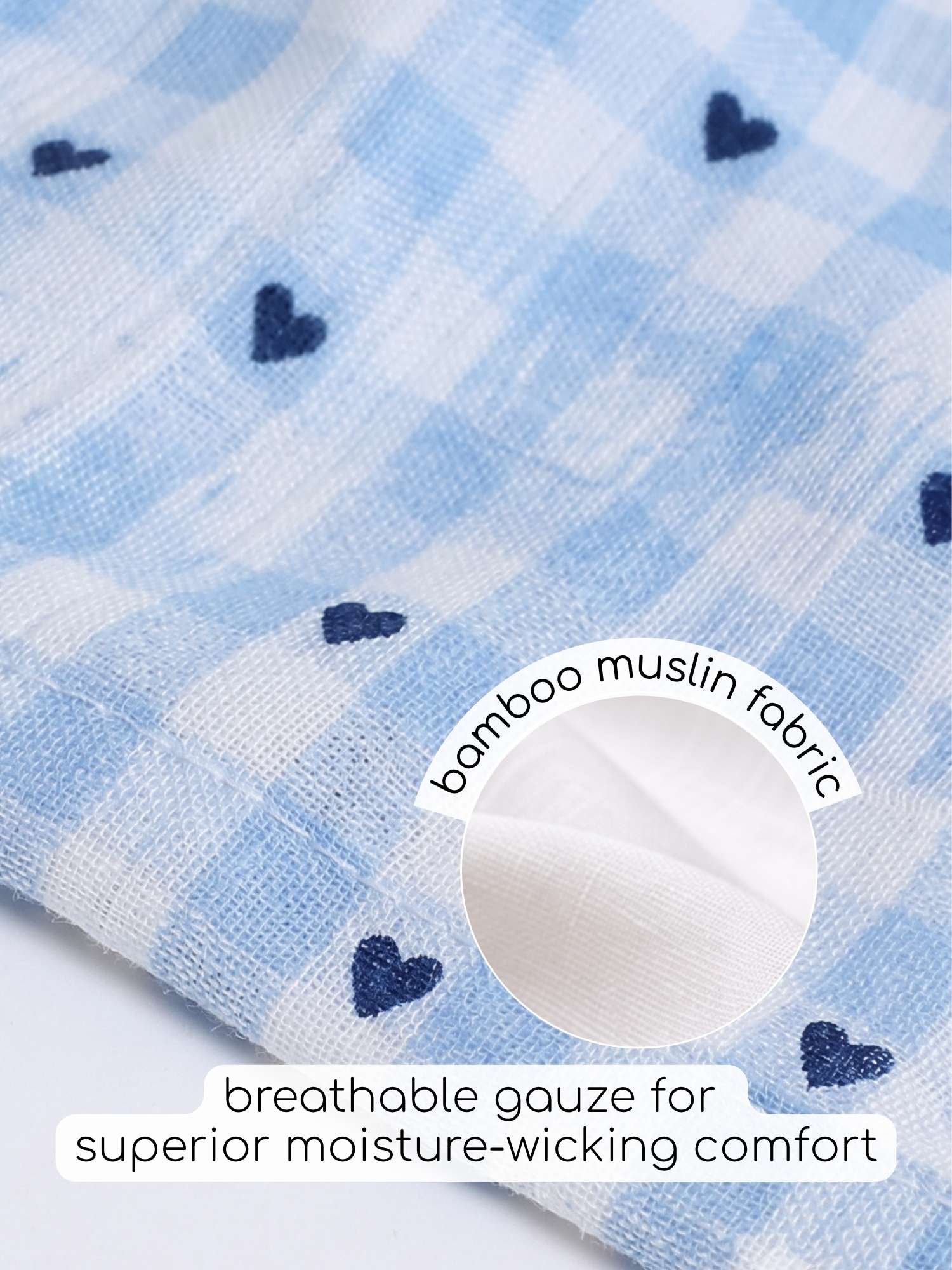 bamboo muslin wash cloth pack of 6
