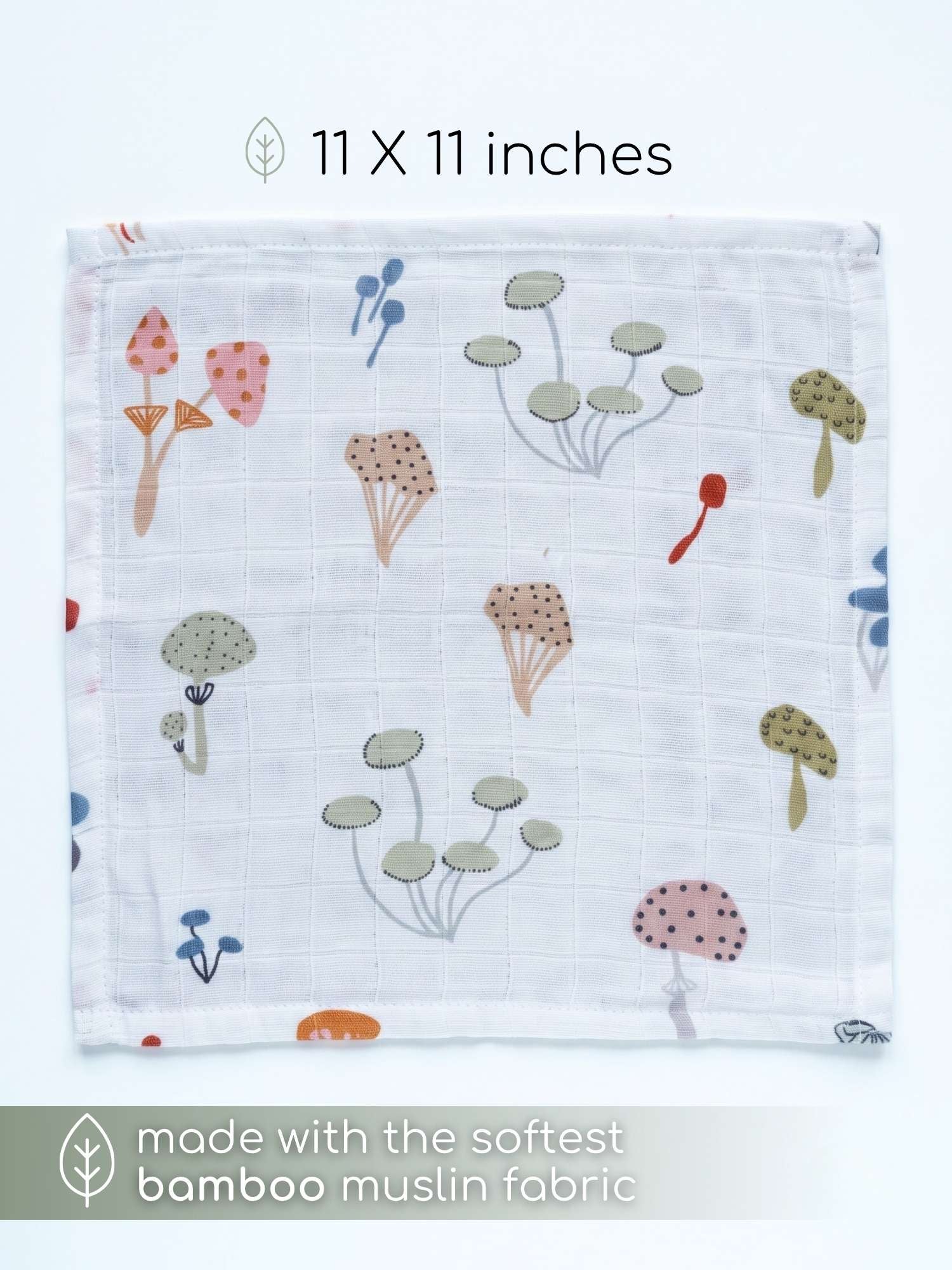 bamboo muslin wash cloth pack of 6