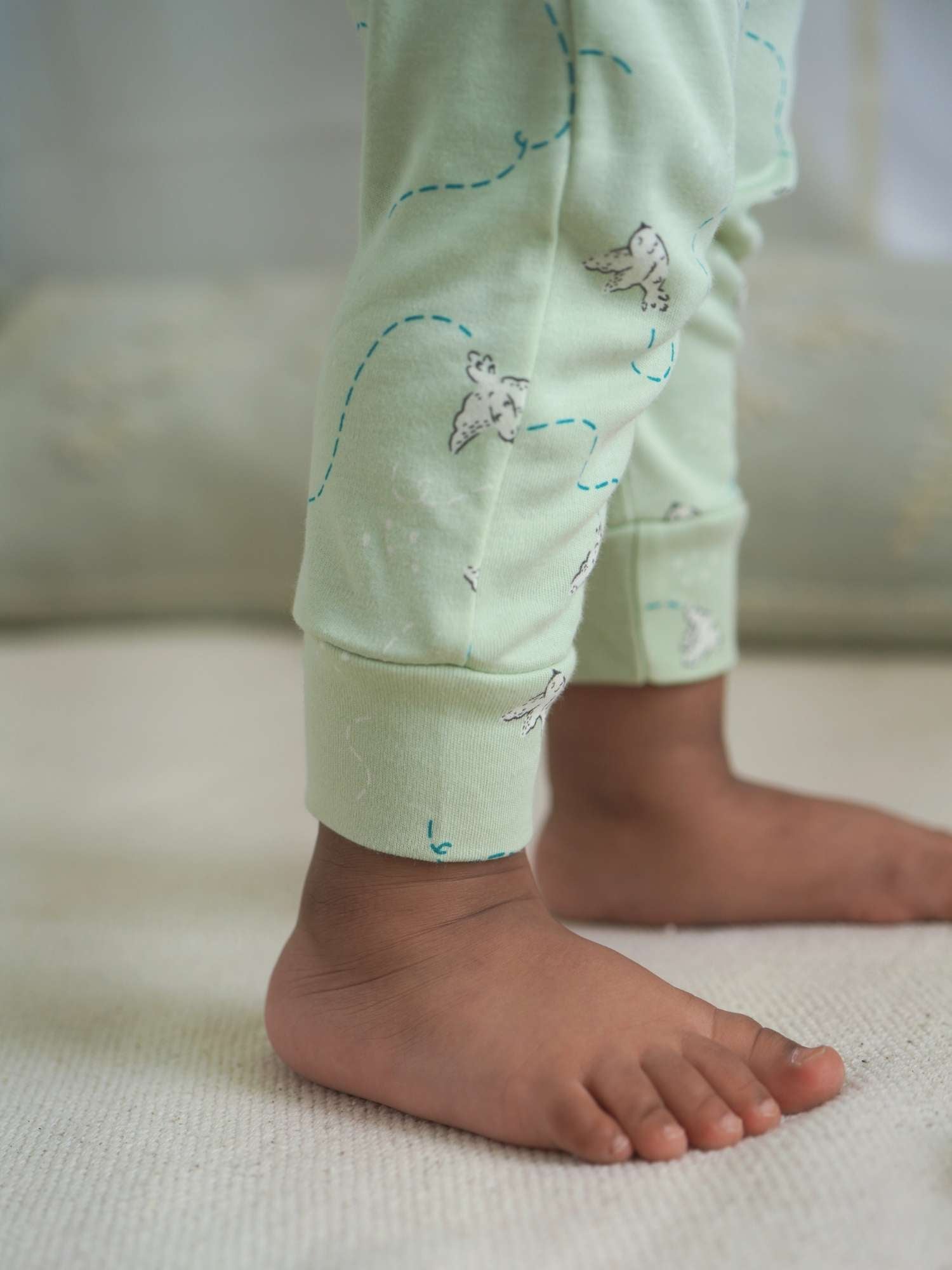 bamboo short sleeve pajama co-ord set