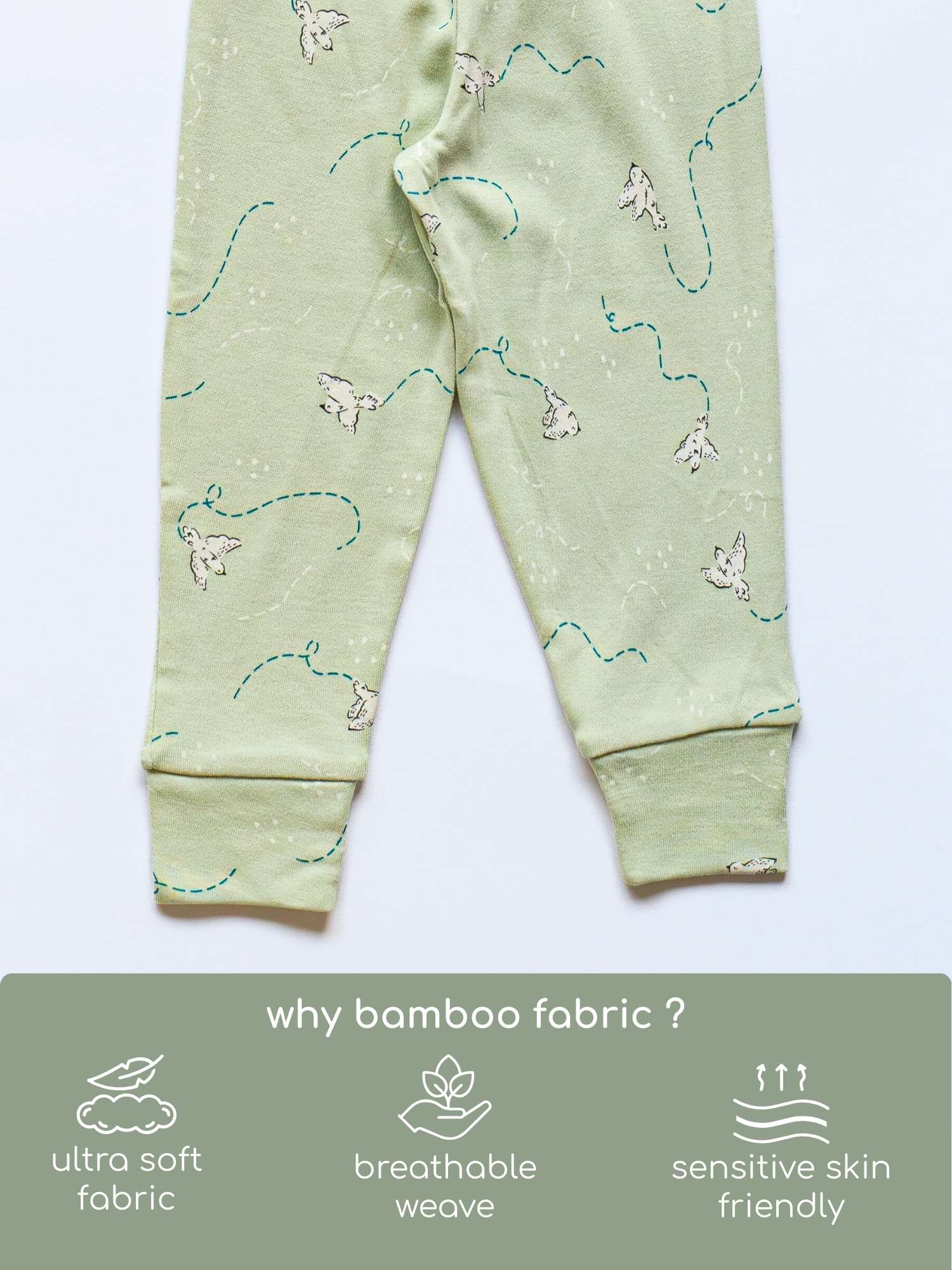 bamboo short sleeve pajama co-ord set