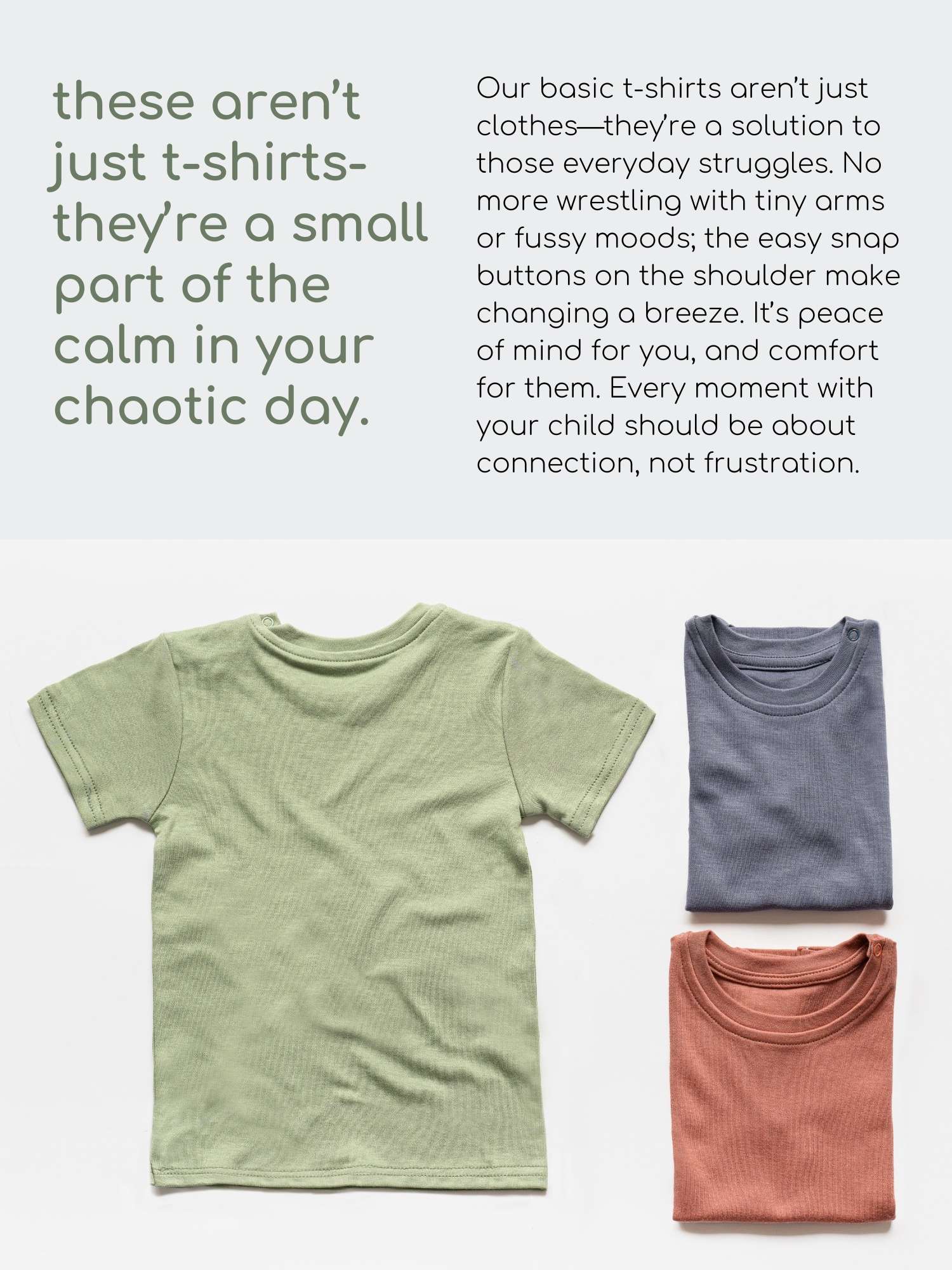 bamboo short sleeve t-shirt pack of 3 set 1