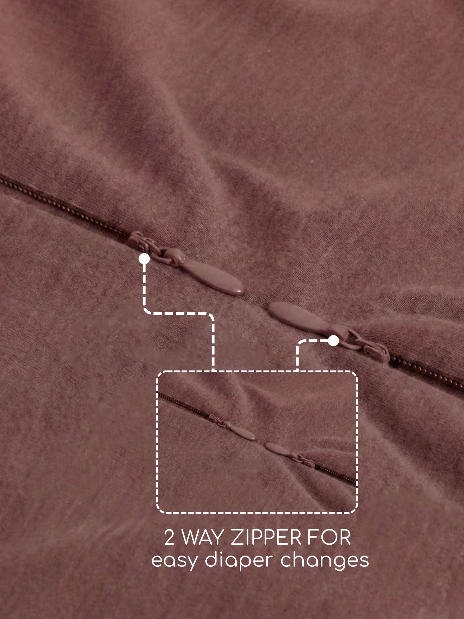 bamboo sleeping bag with foot opening