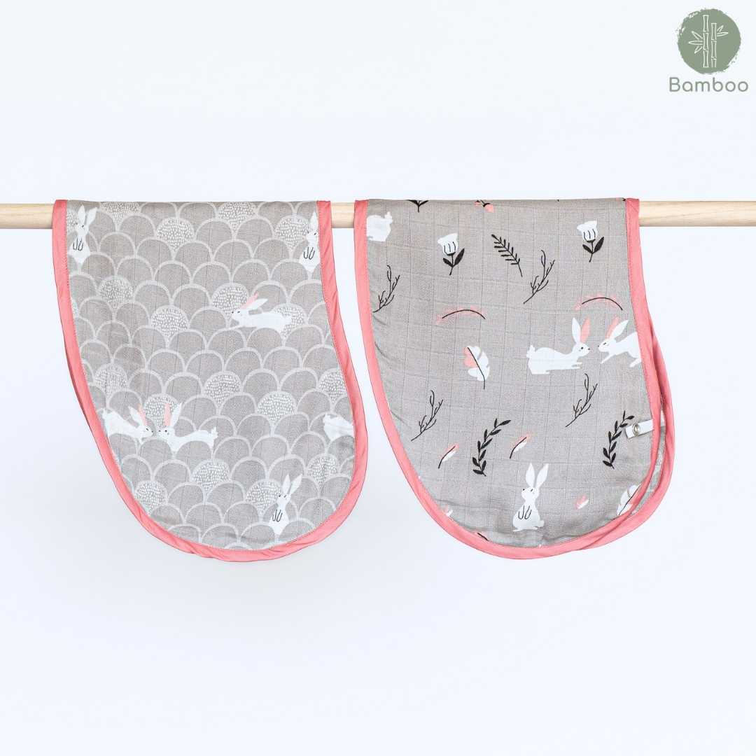 bamboo muslin burp cloth pack of 2