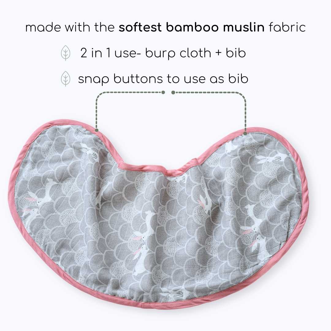 bamboo muslin burp cloth