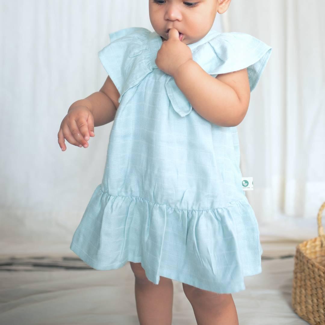 bamboo muslin dress